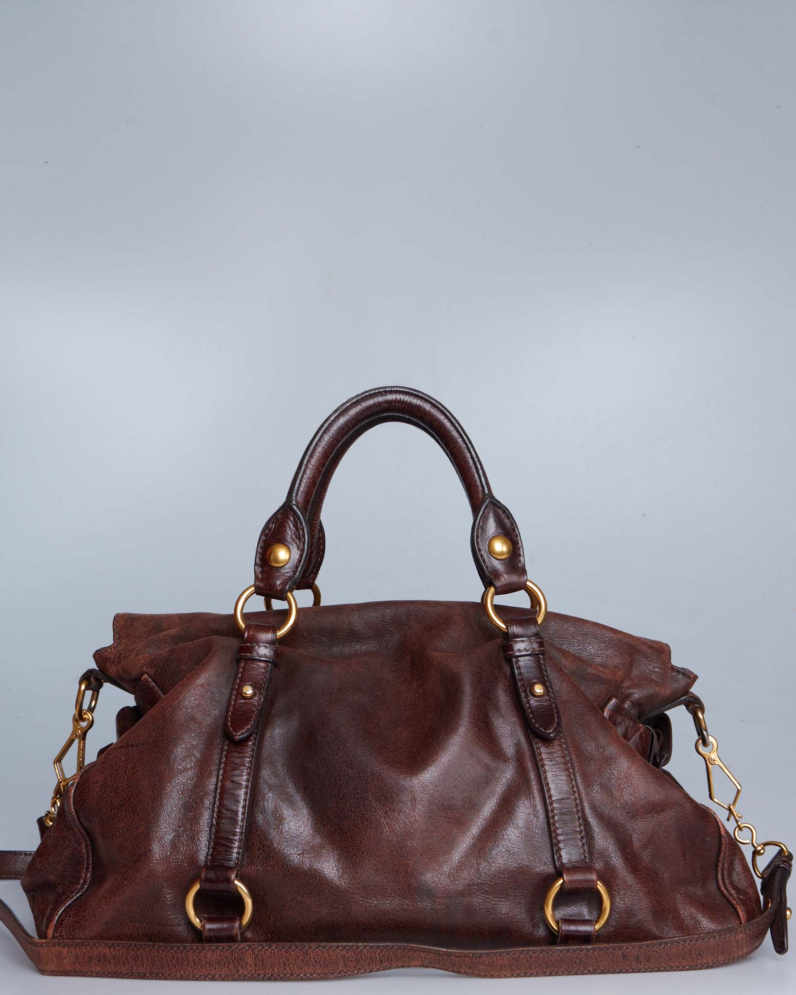 Miu Miu Vitello Lux Bow