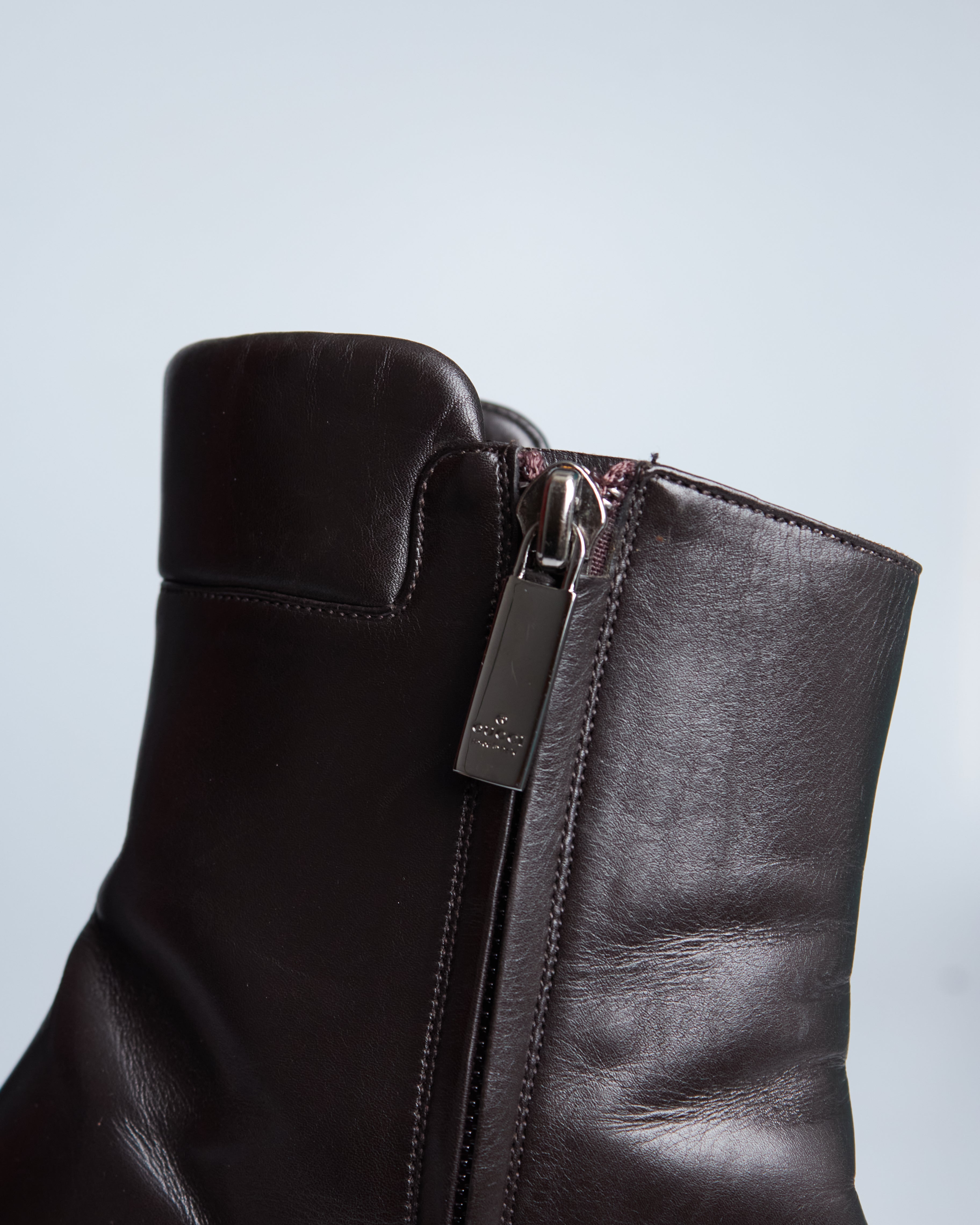 Gucci by Tom Ford leather ankle boots