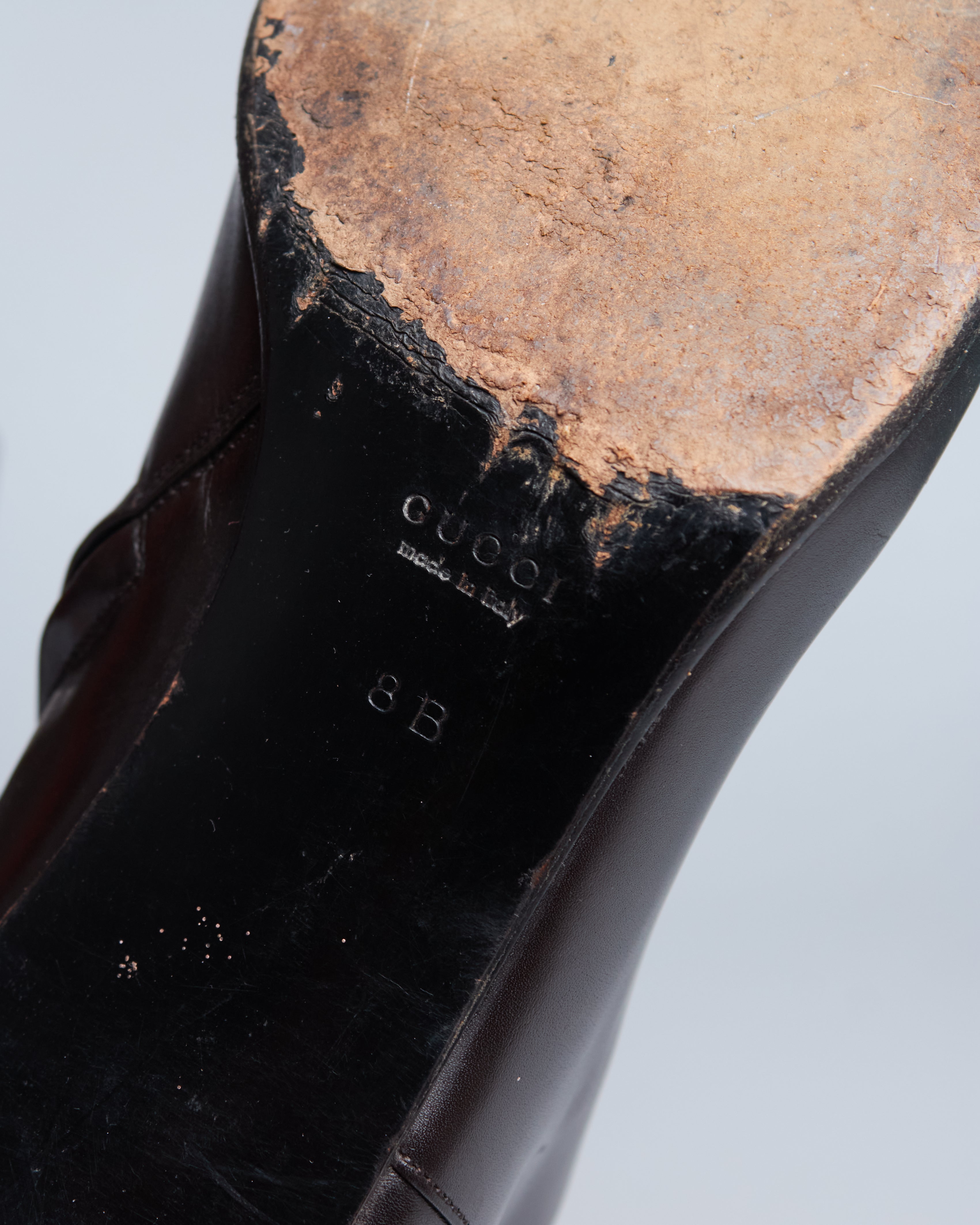 Gucci by Tom Ford leather ankle boots