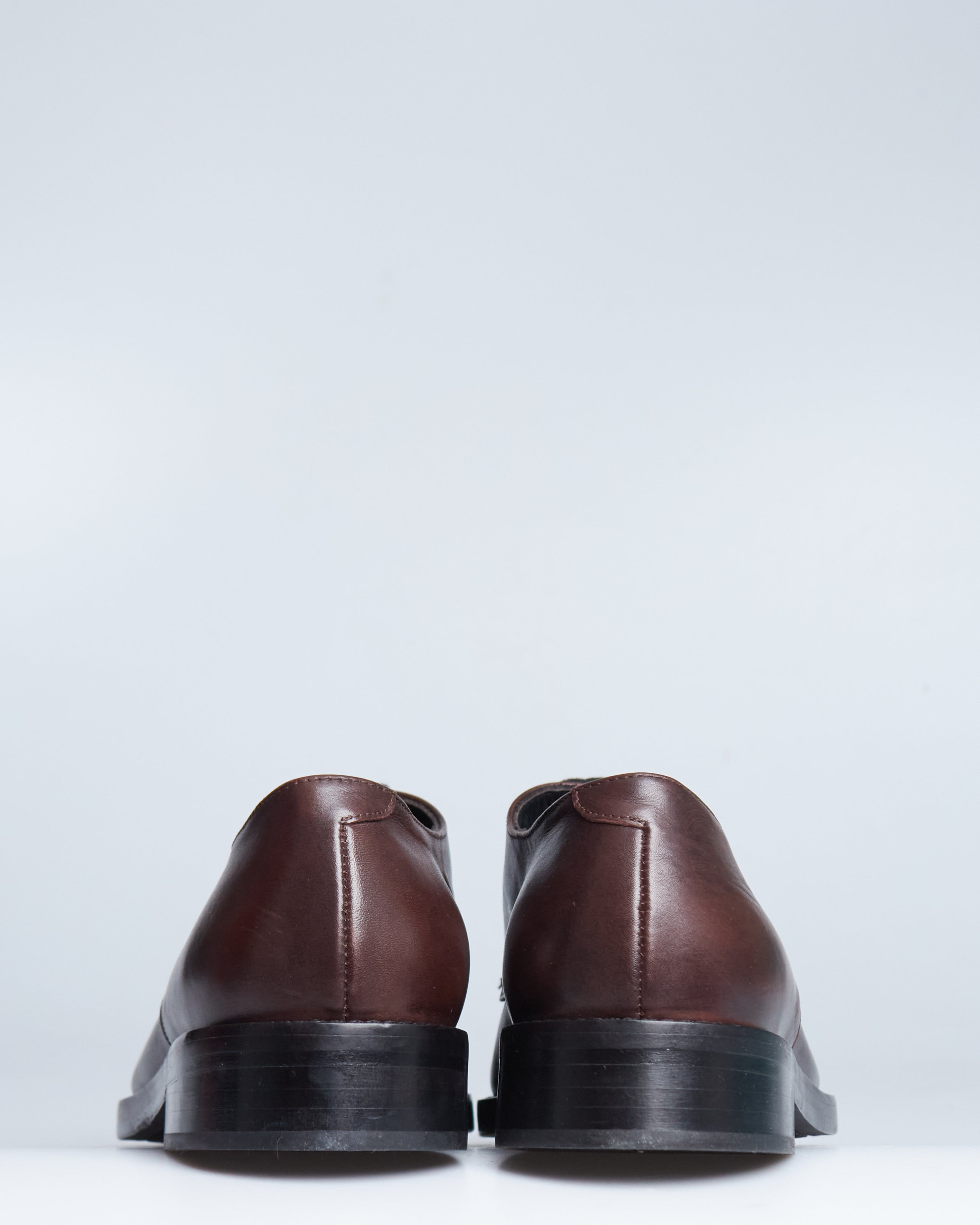 Ann Demeulemeester leather derby shoes
