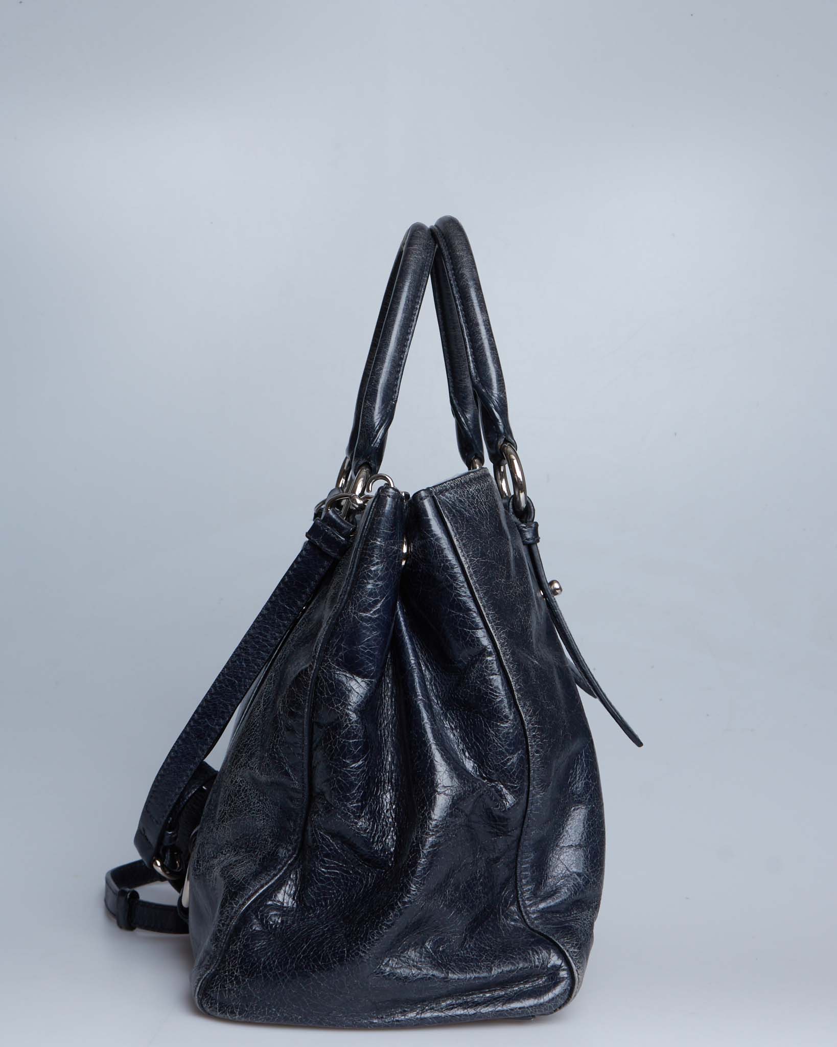 Miu Miu Vitello Lux Bow Tote