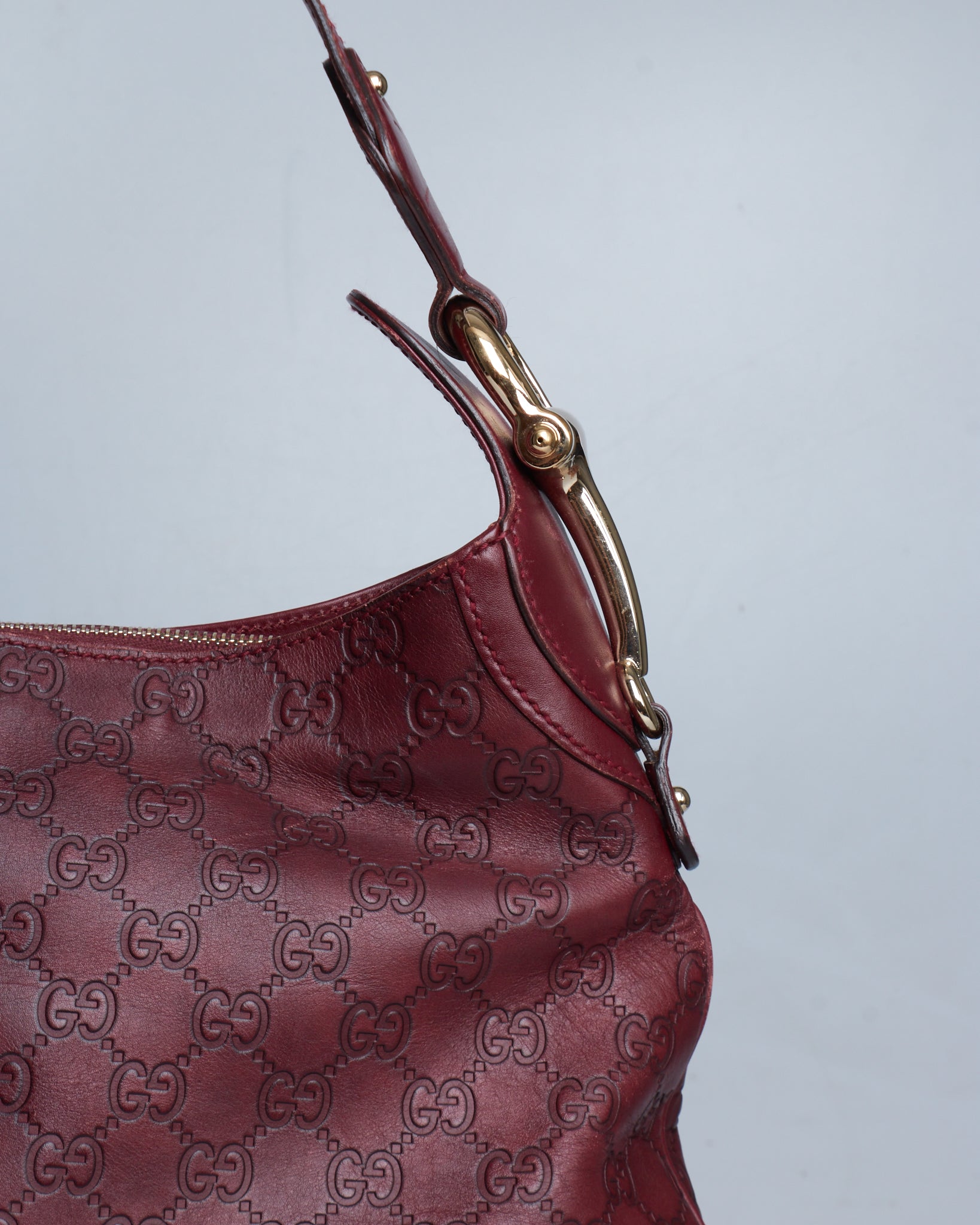 Gucci Guccissima Horsebit Creole Hobo