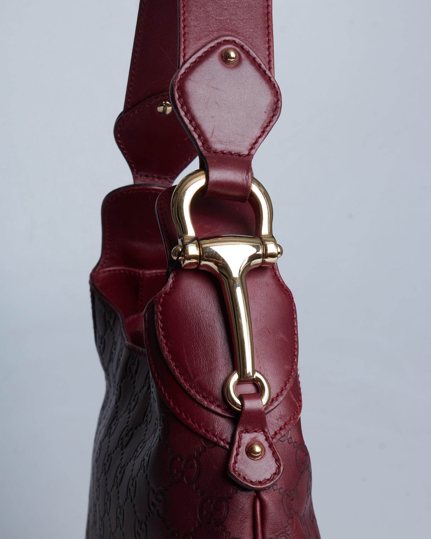 Gucci Guccissima Horsebit Creole Hobo