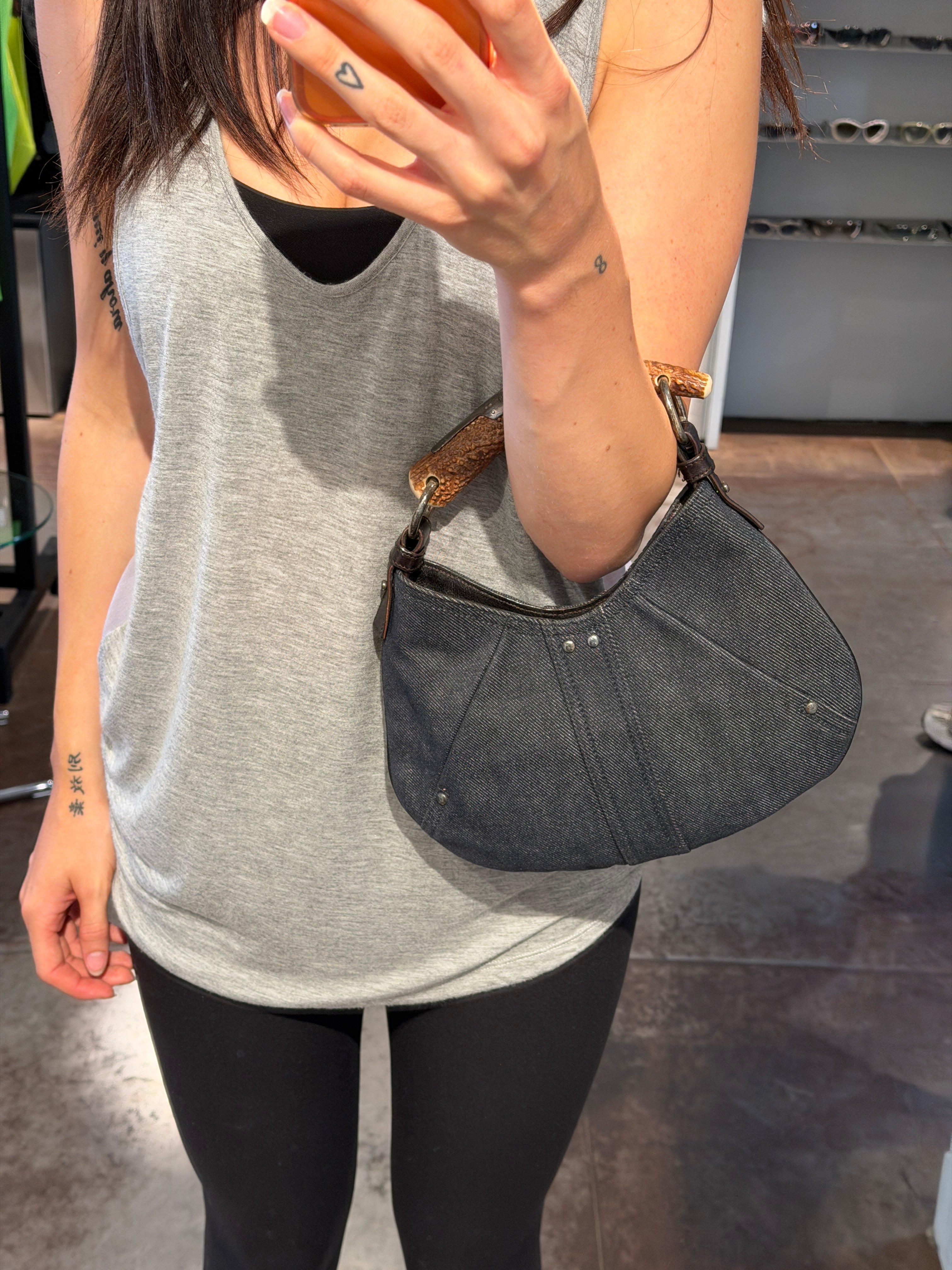 Yves Saint Laurent Denim Mini Mombasa