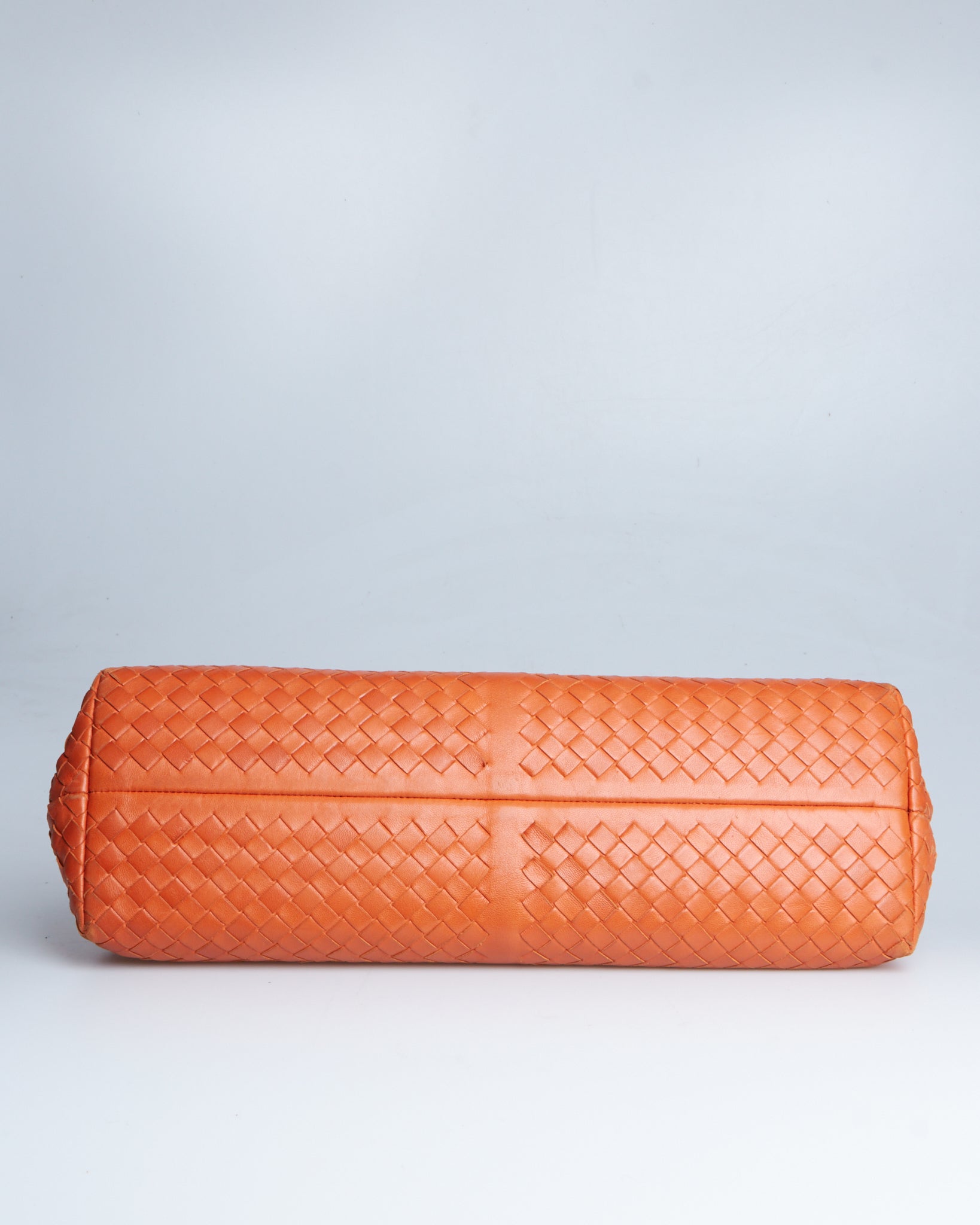 Bottega Veneta Intrecciato Kiss Lock East West Shoulderbag