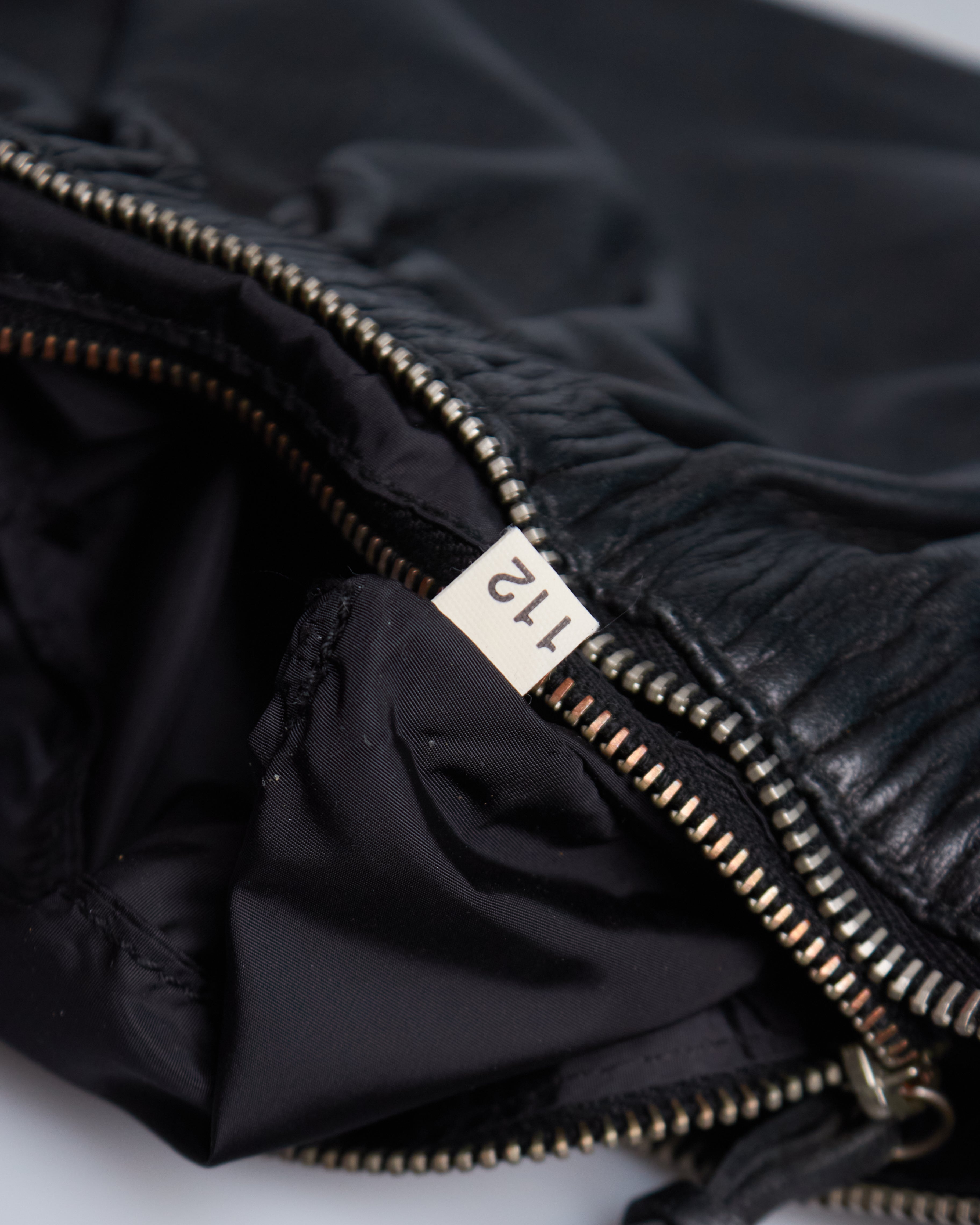 Miu Miu Gathered Leather Hobo Bag