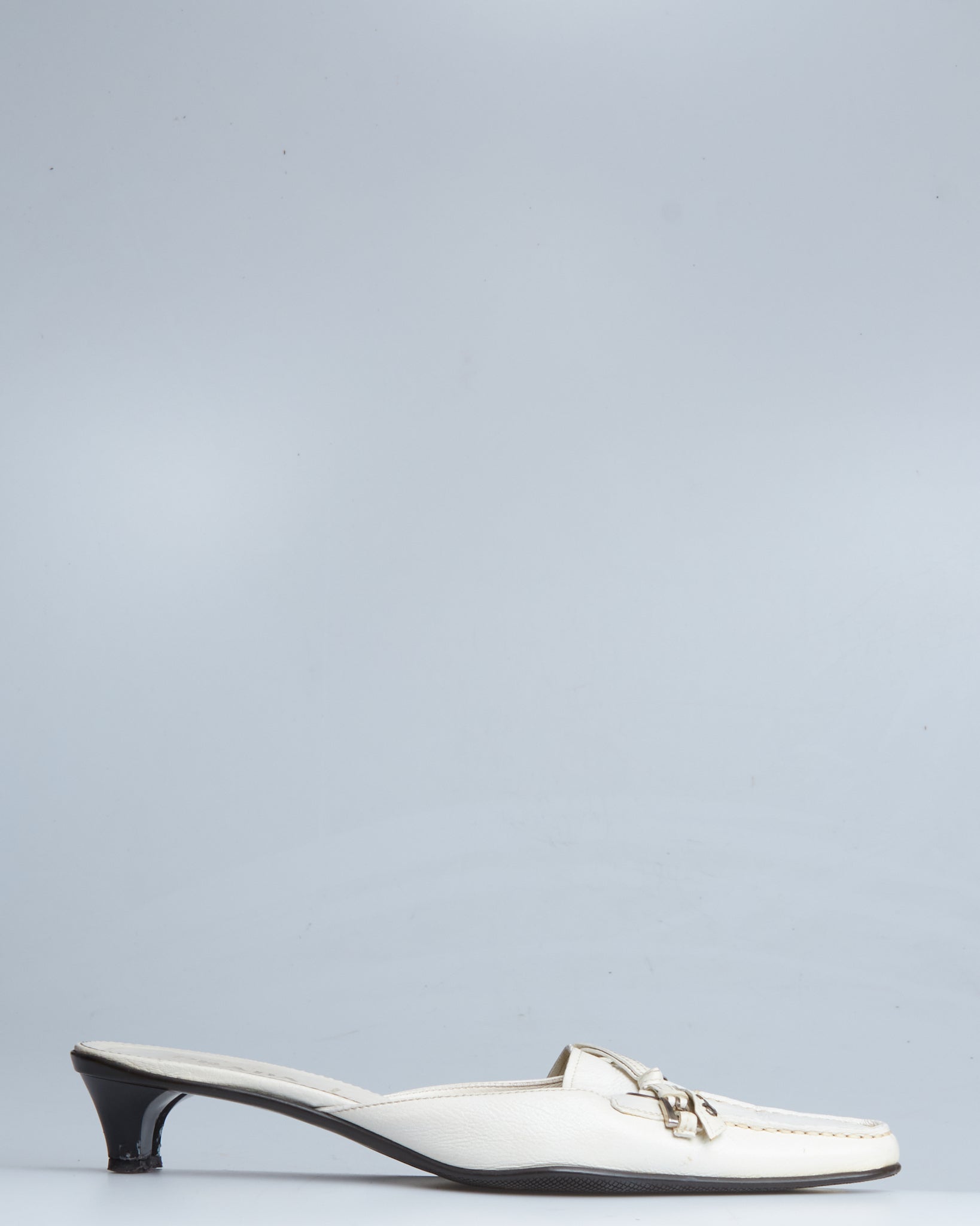 Prada leather mules