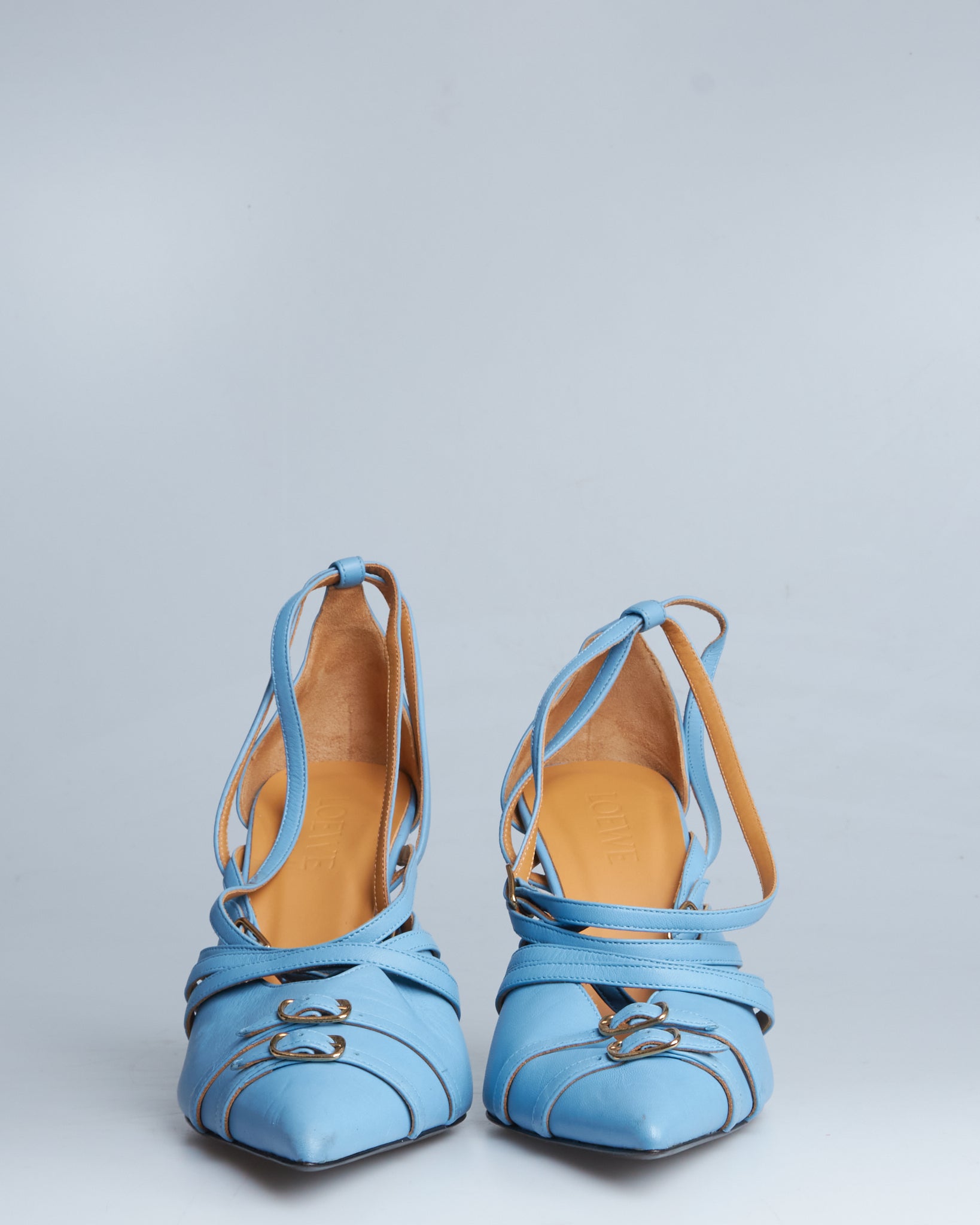 Loewe leather pumps