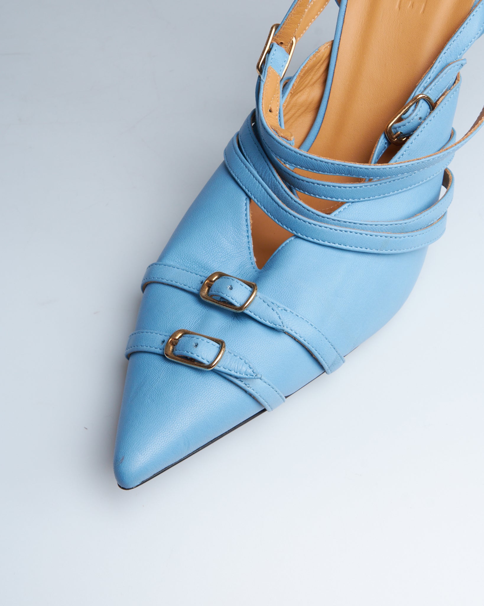 Loewe leather pumps