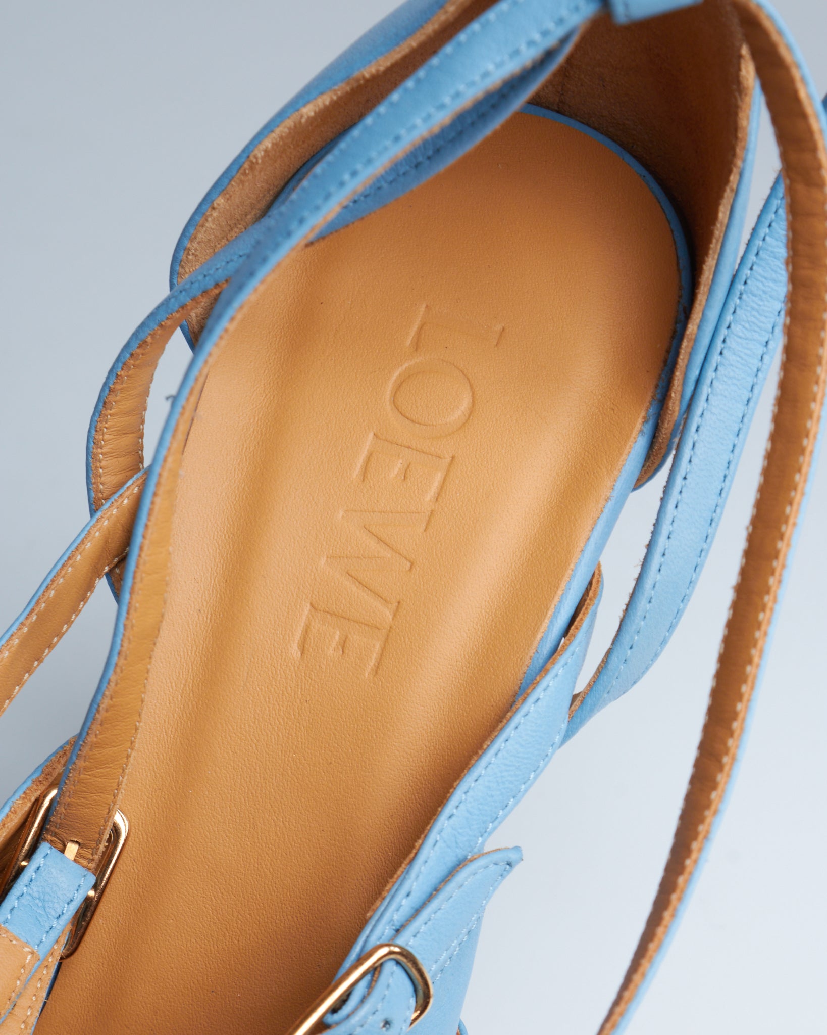 Loewe leather pumps