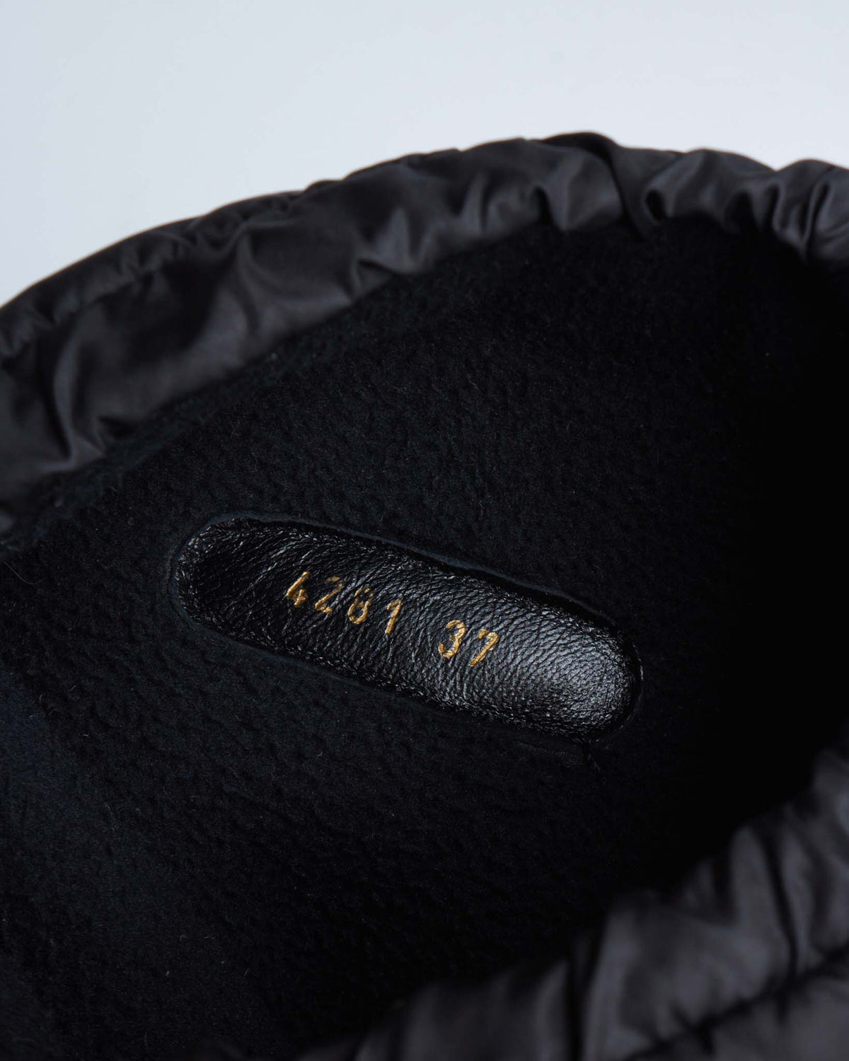 Prada F/W 1999 padded high boots