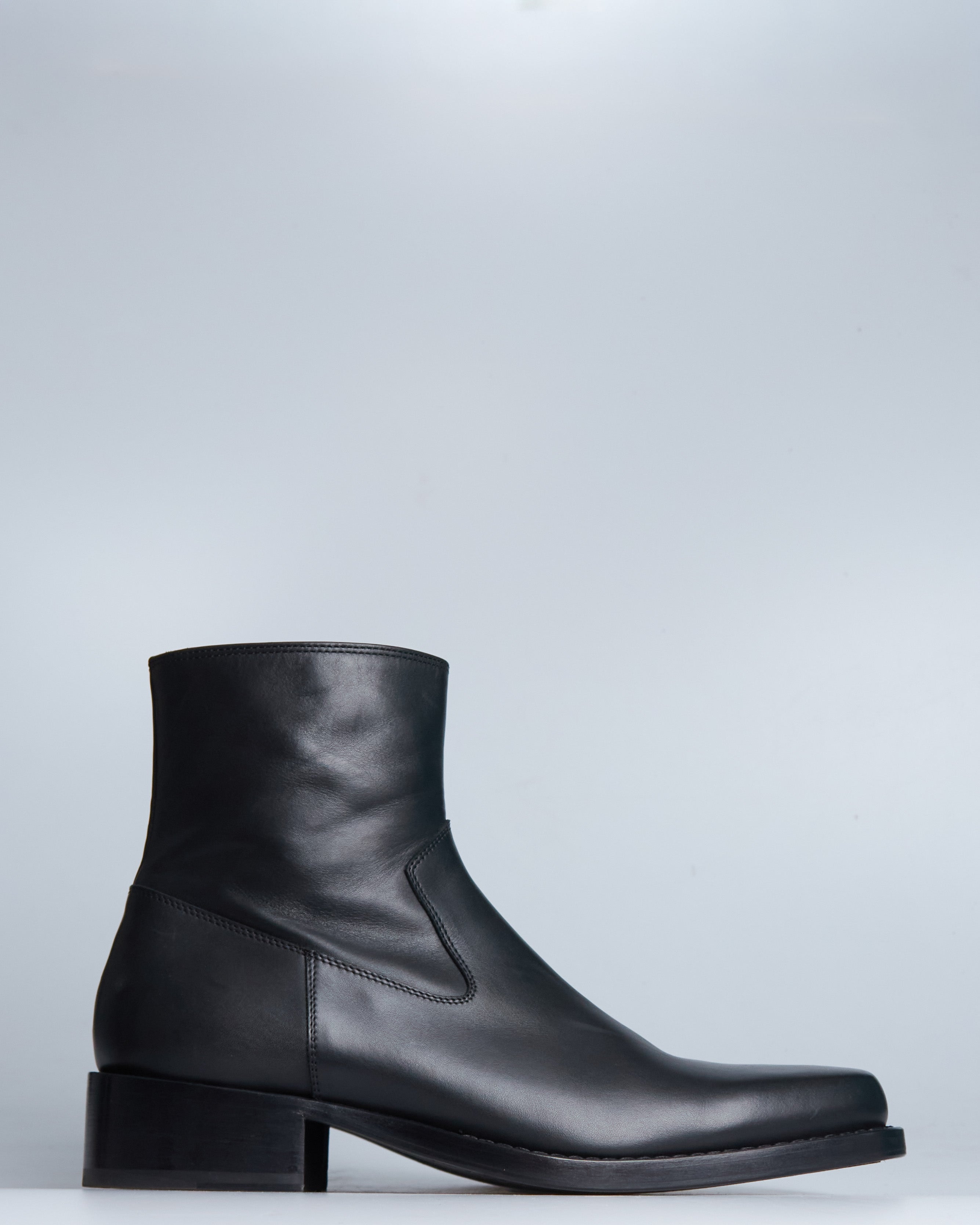 Ann Demeulemeester leather ankle boots