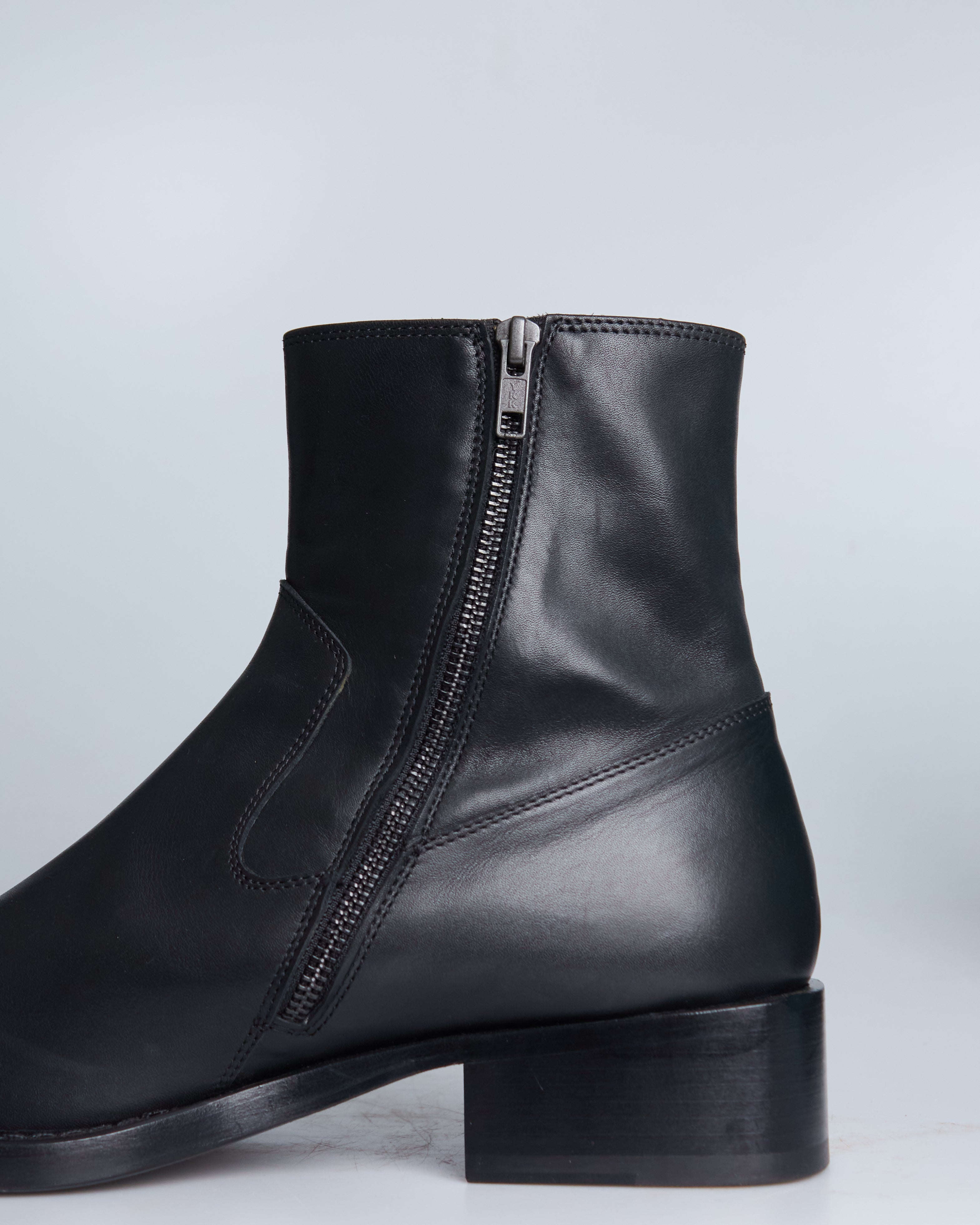 Ann Demeulemeester leather ankle boots