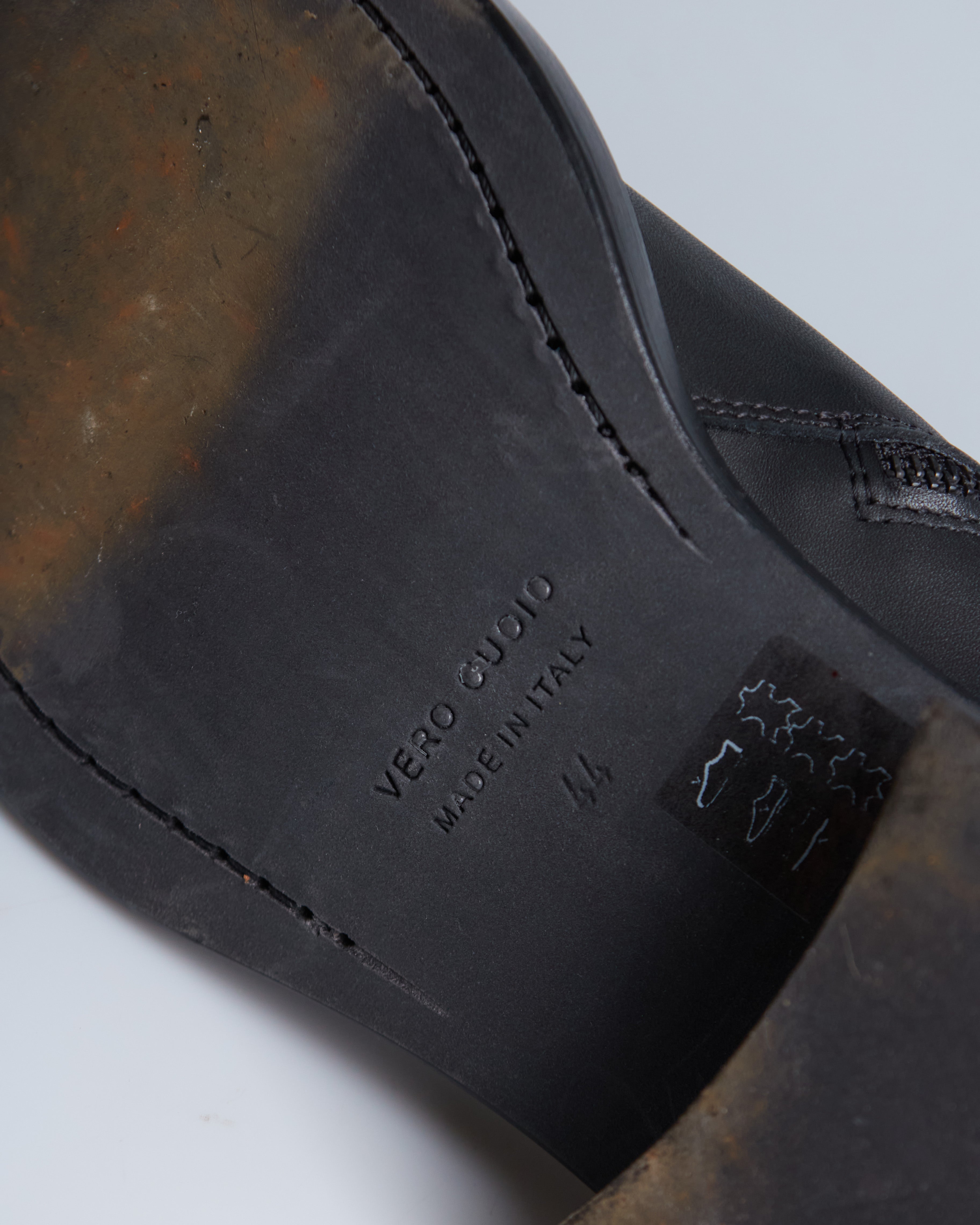 Ann Demeulemeester leather ankle boots