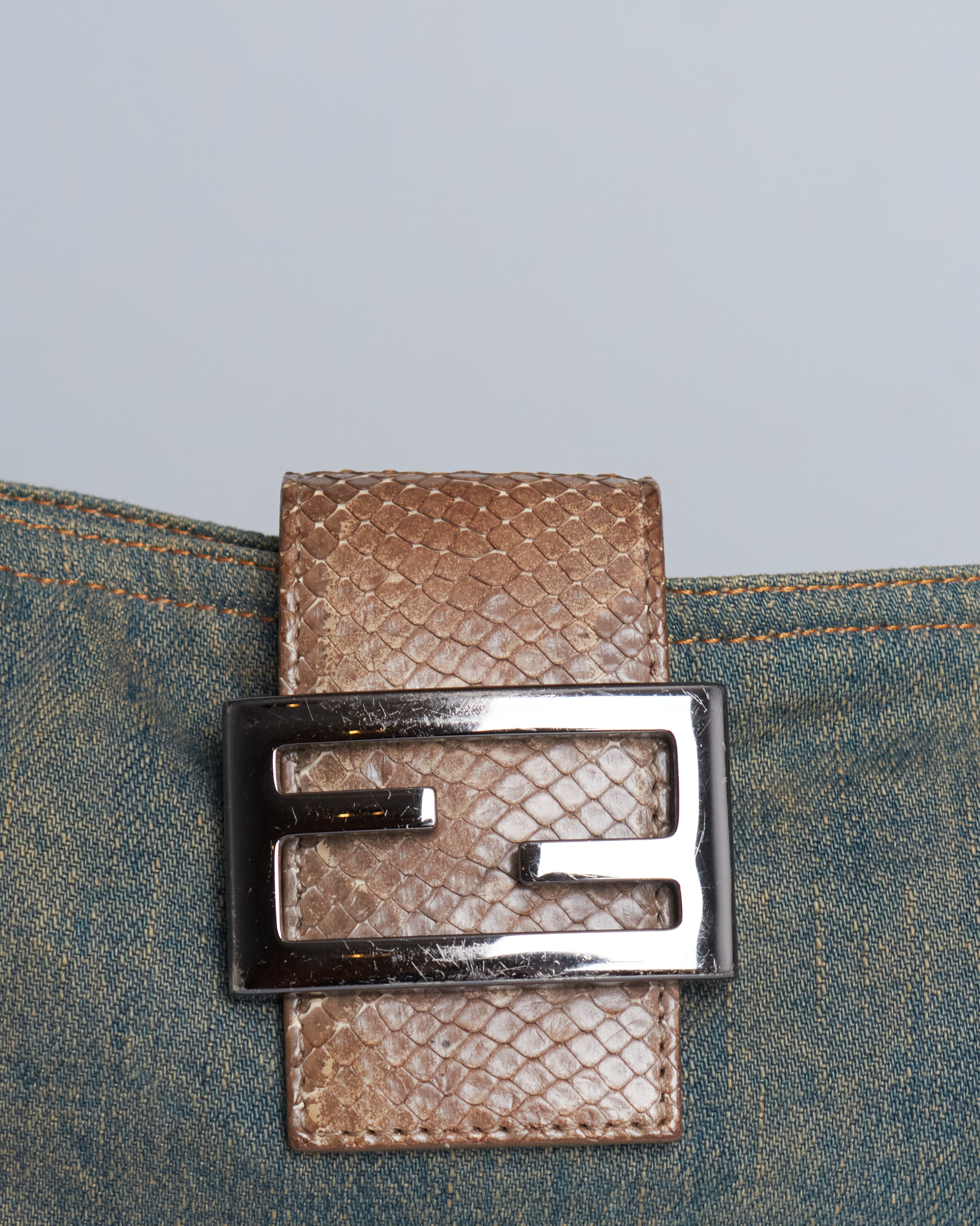 Fendi Baguette Denim