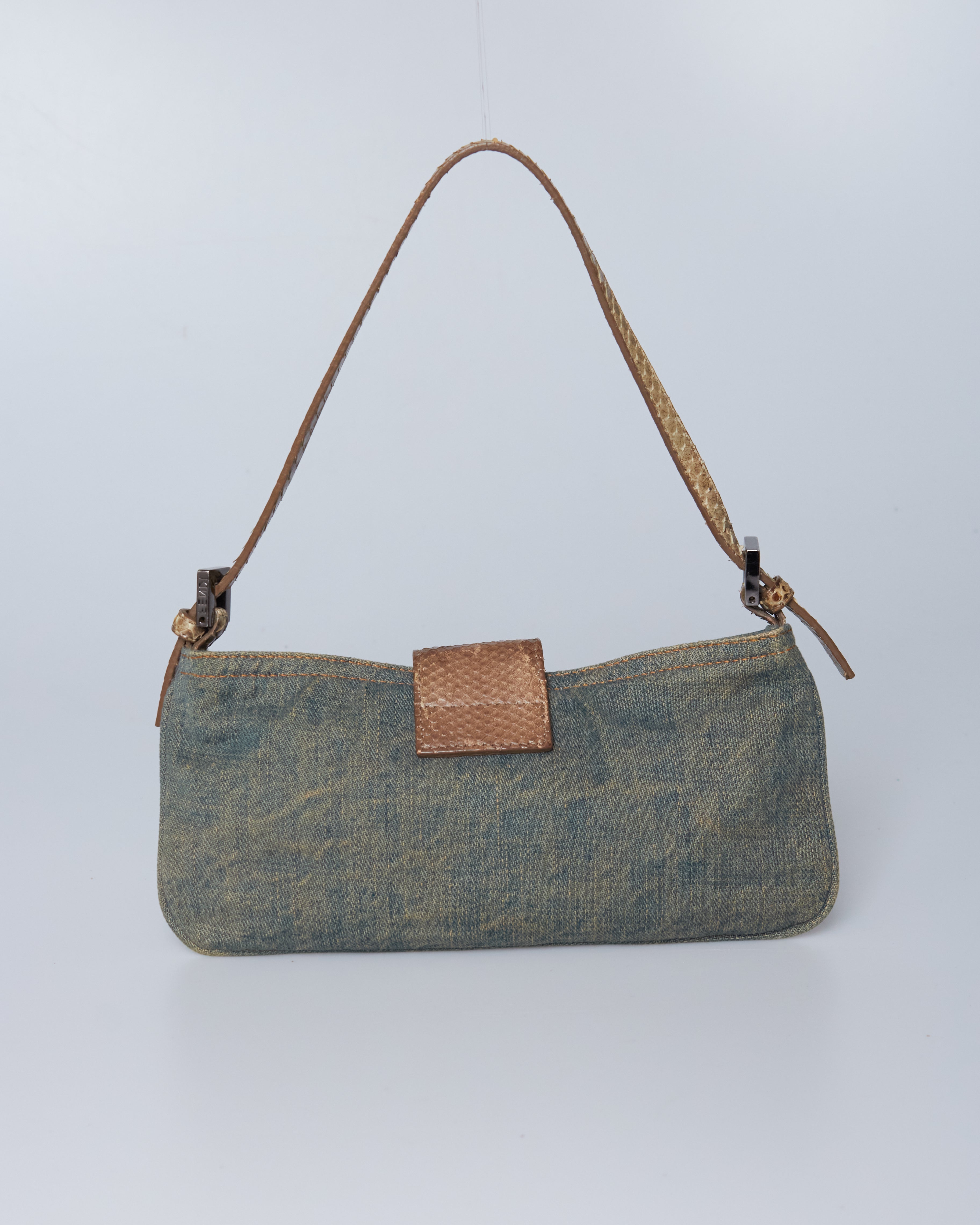 Fendi Baguette Denim
