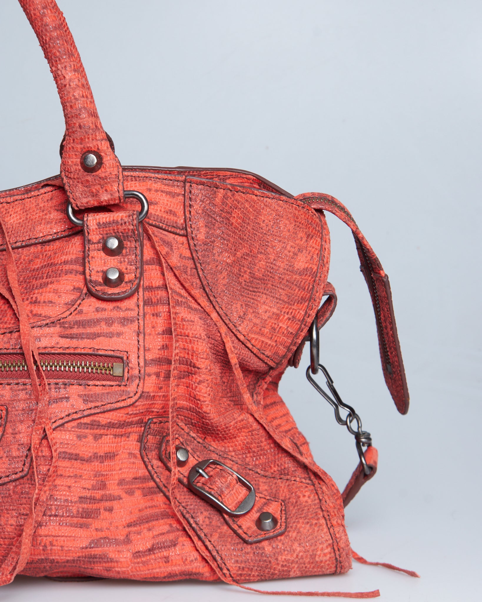 Balenciaga Lizard City Bag