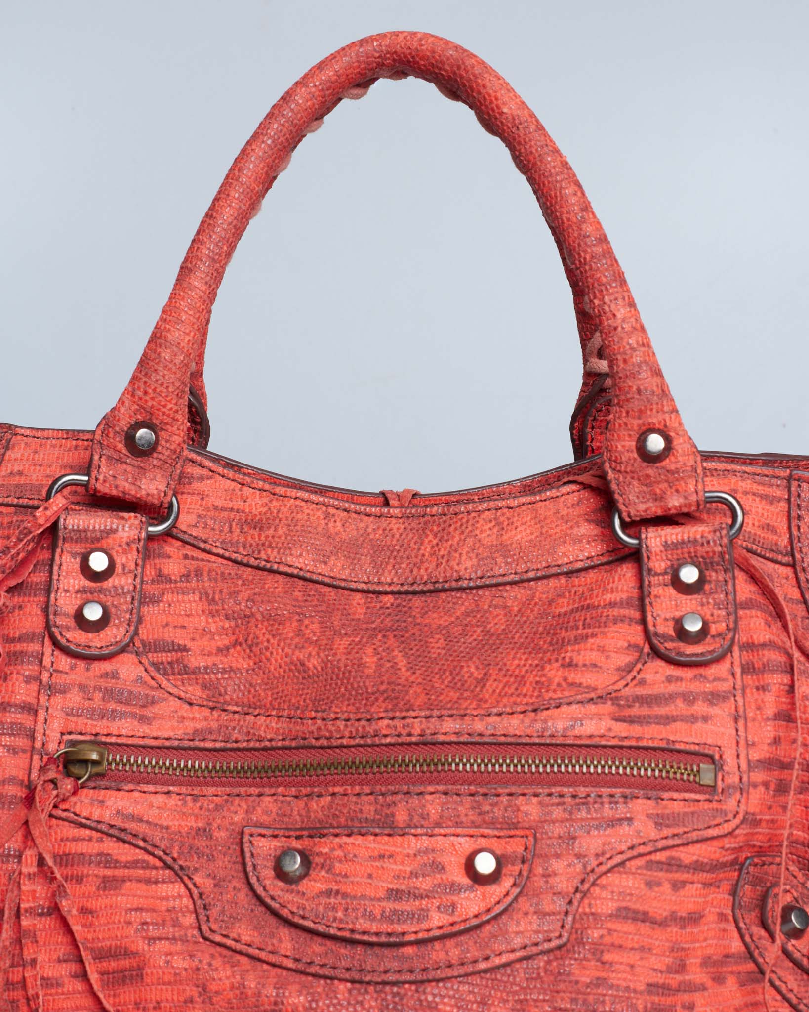 Balenciaga Lizard City Bag