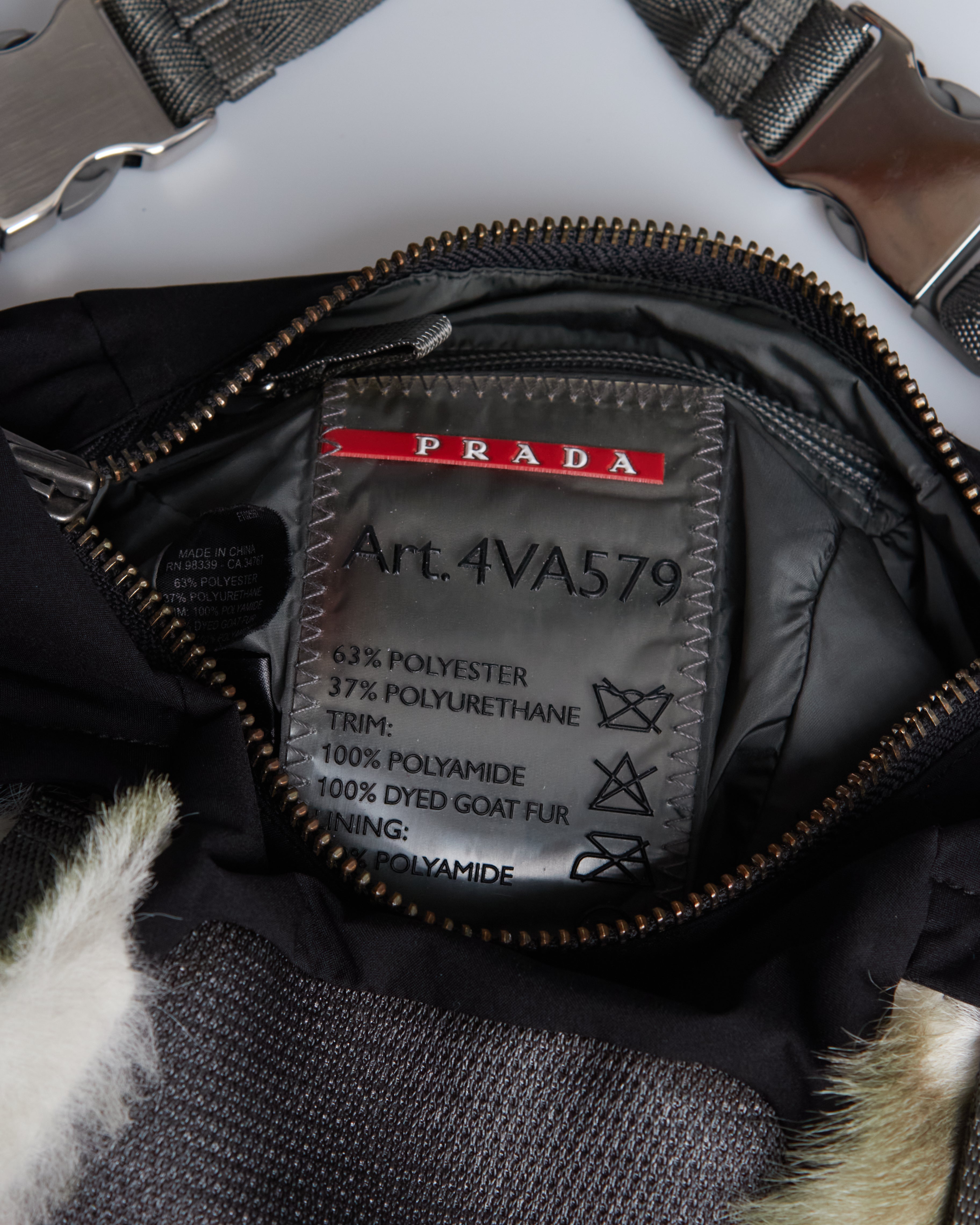 Prada 1999 Goat Fur Bag