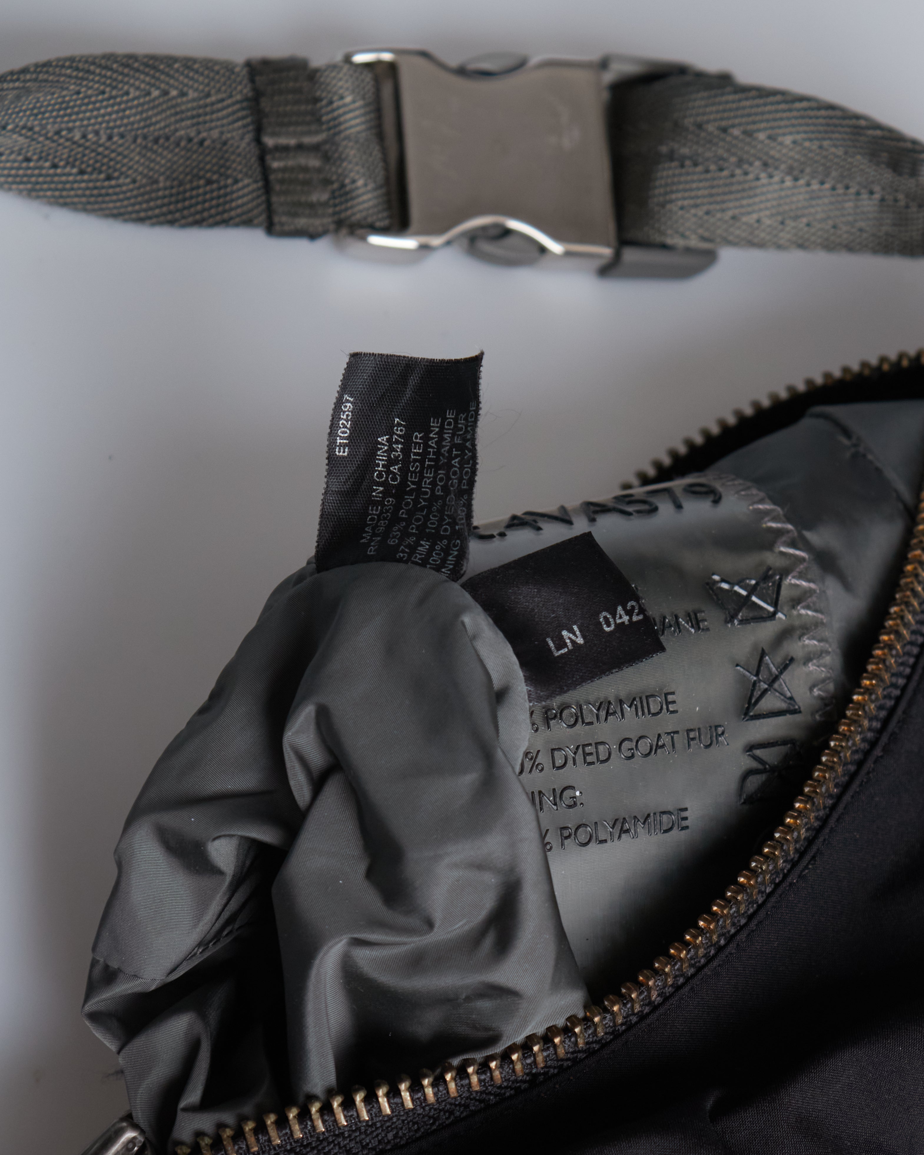 Prada 1999 Goat Fur Bag