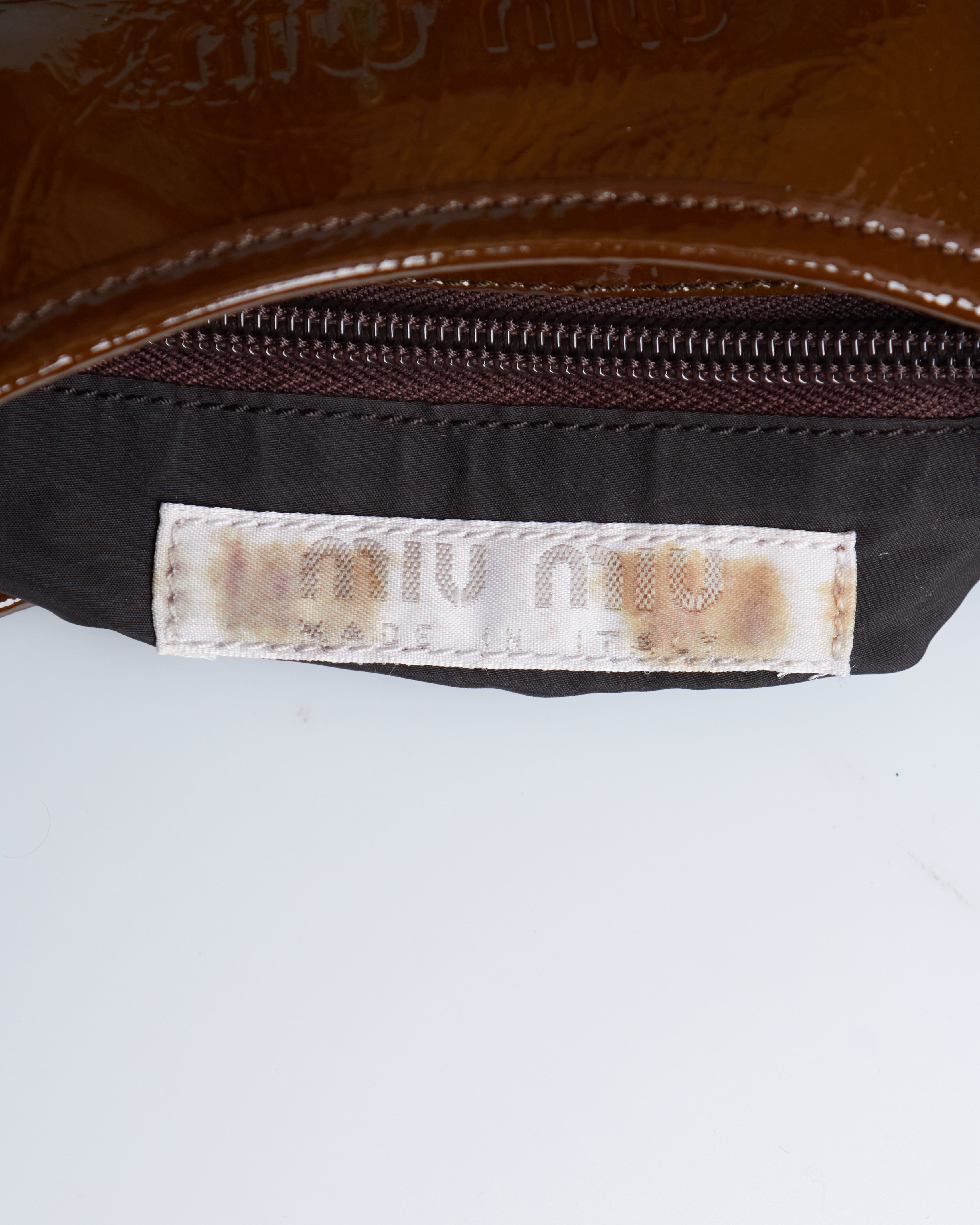 Miu Miu Glossy Fluffy Bag