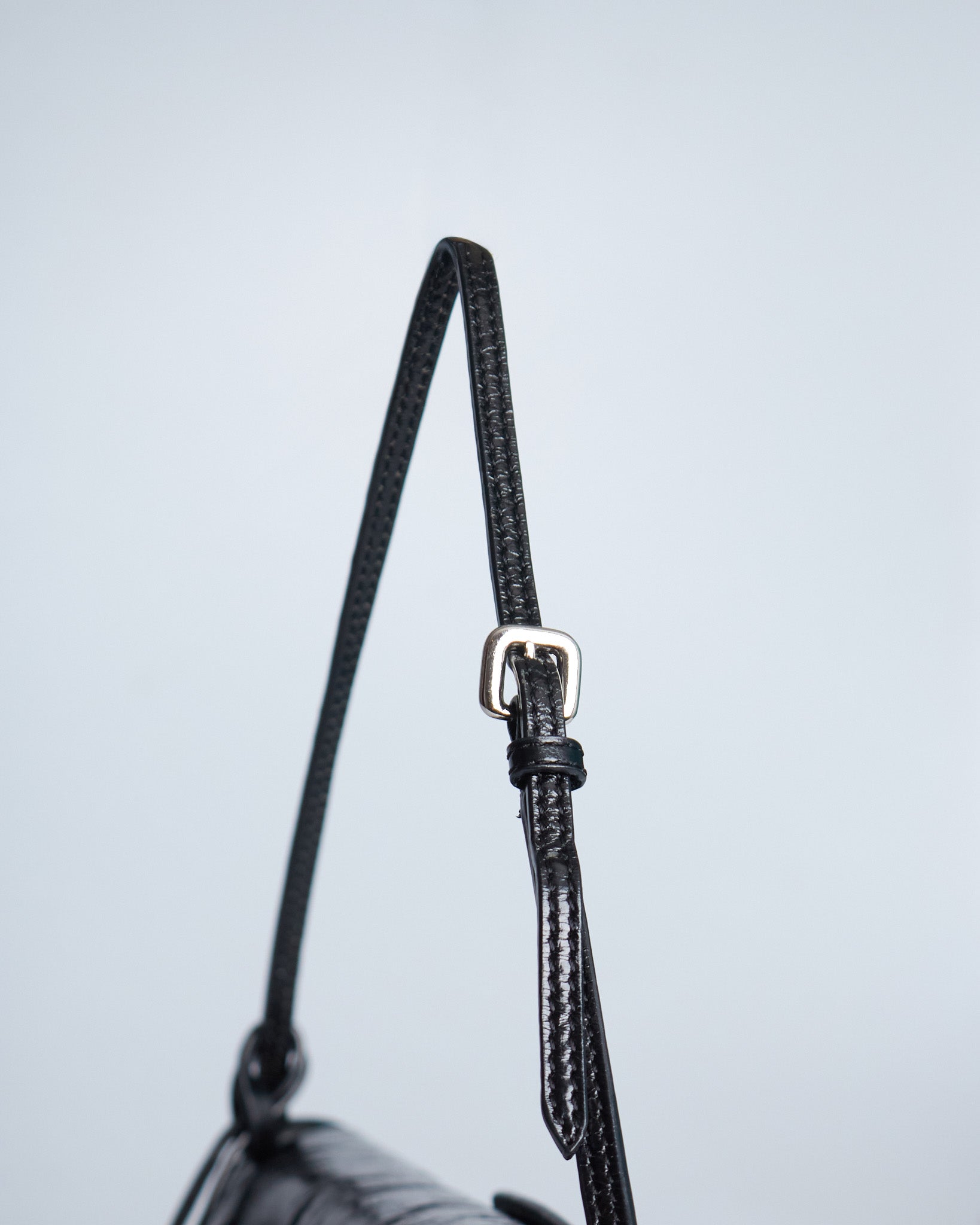 Miu Miu Ruched Leather Shoulder Bag