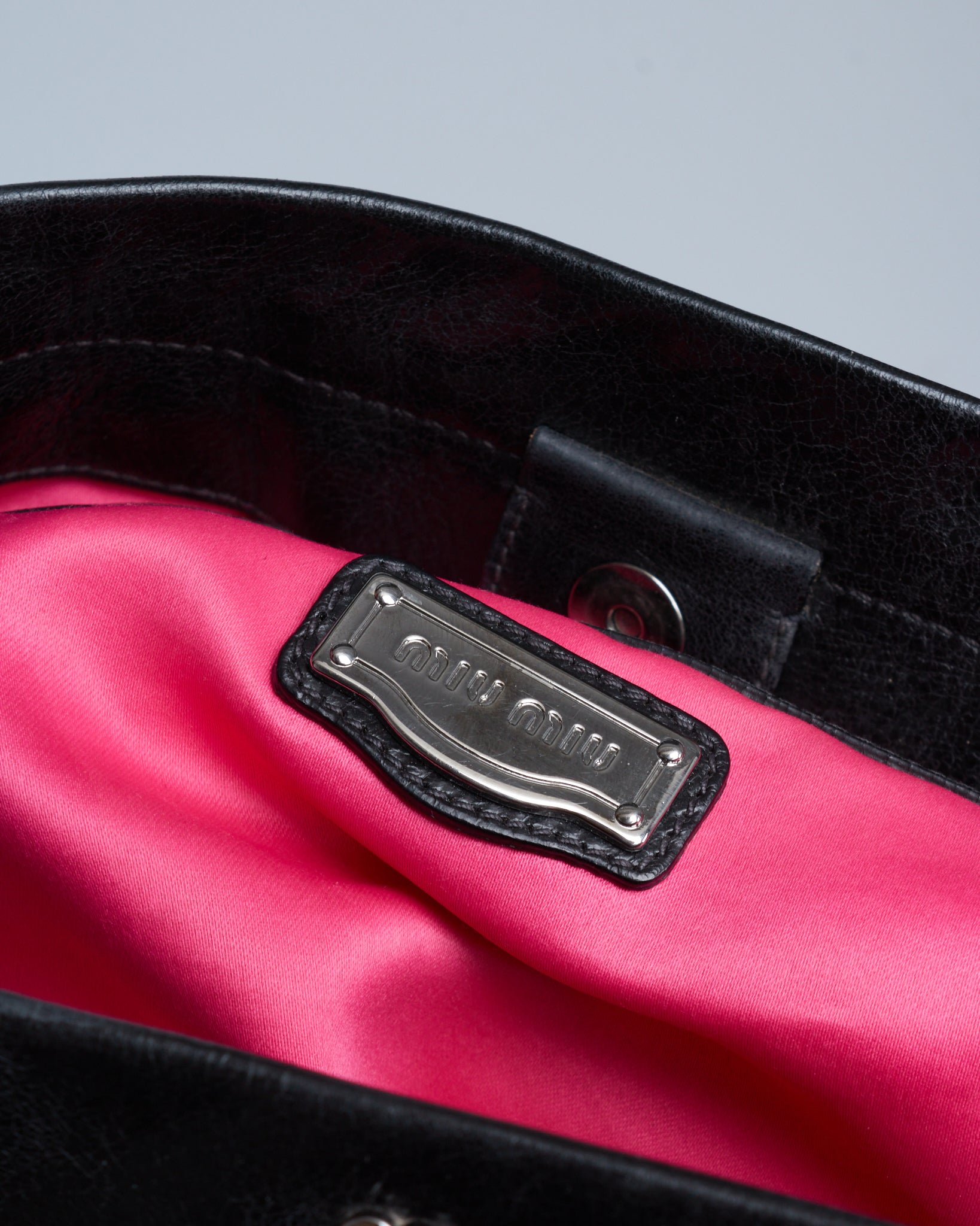 Miu Miu Ruched Shoulder Bag