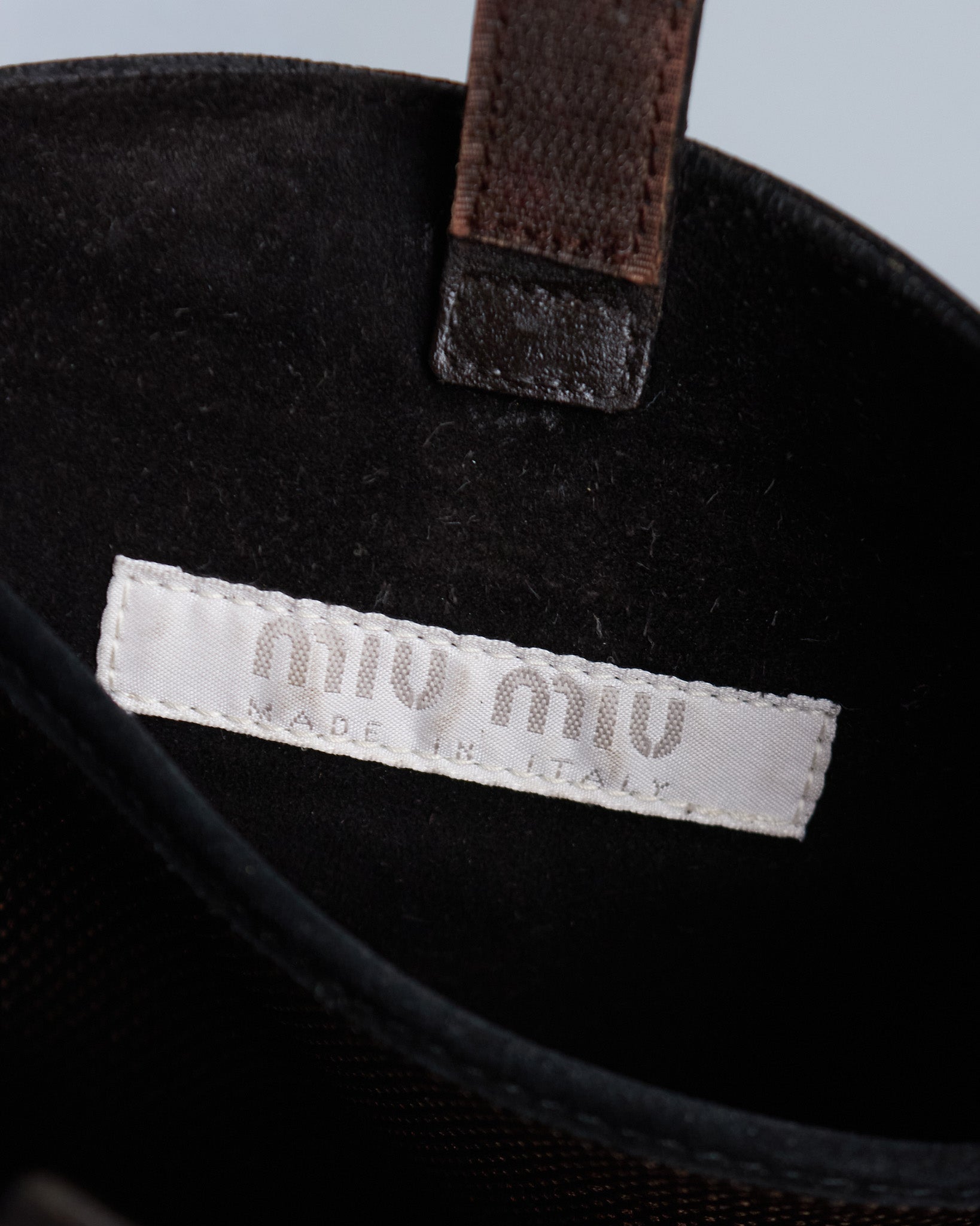 Miu Miu Leather Shoulder Bag