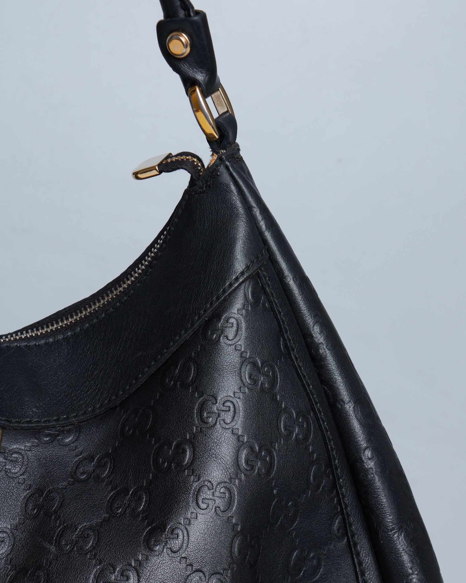 Gucci Guccissima D-Ring Bag