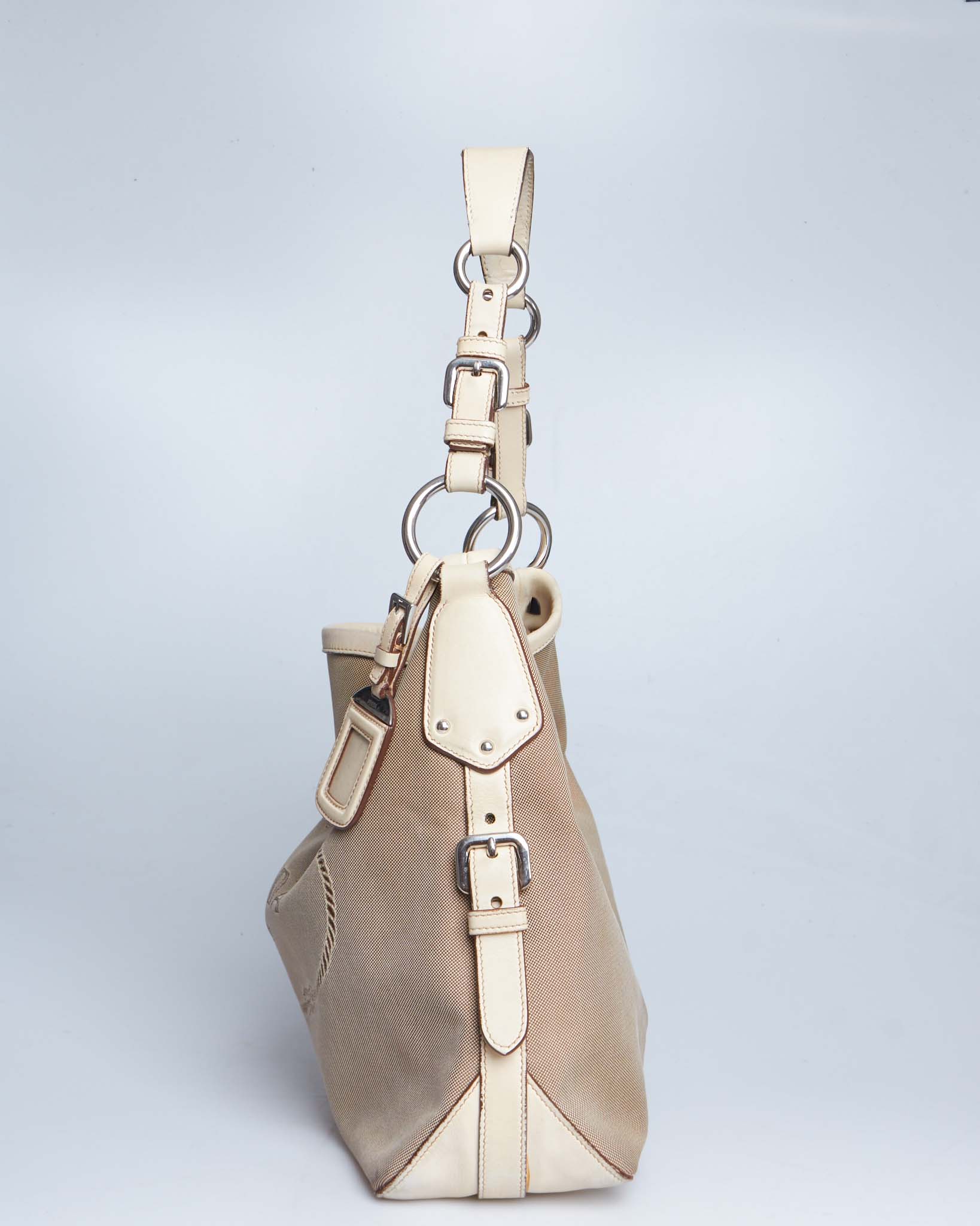 Prada Canapa Shoulder Bag