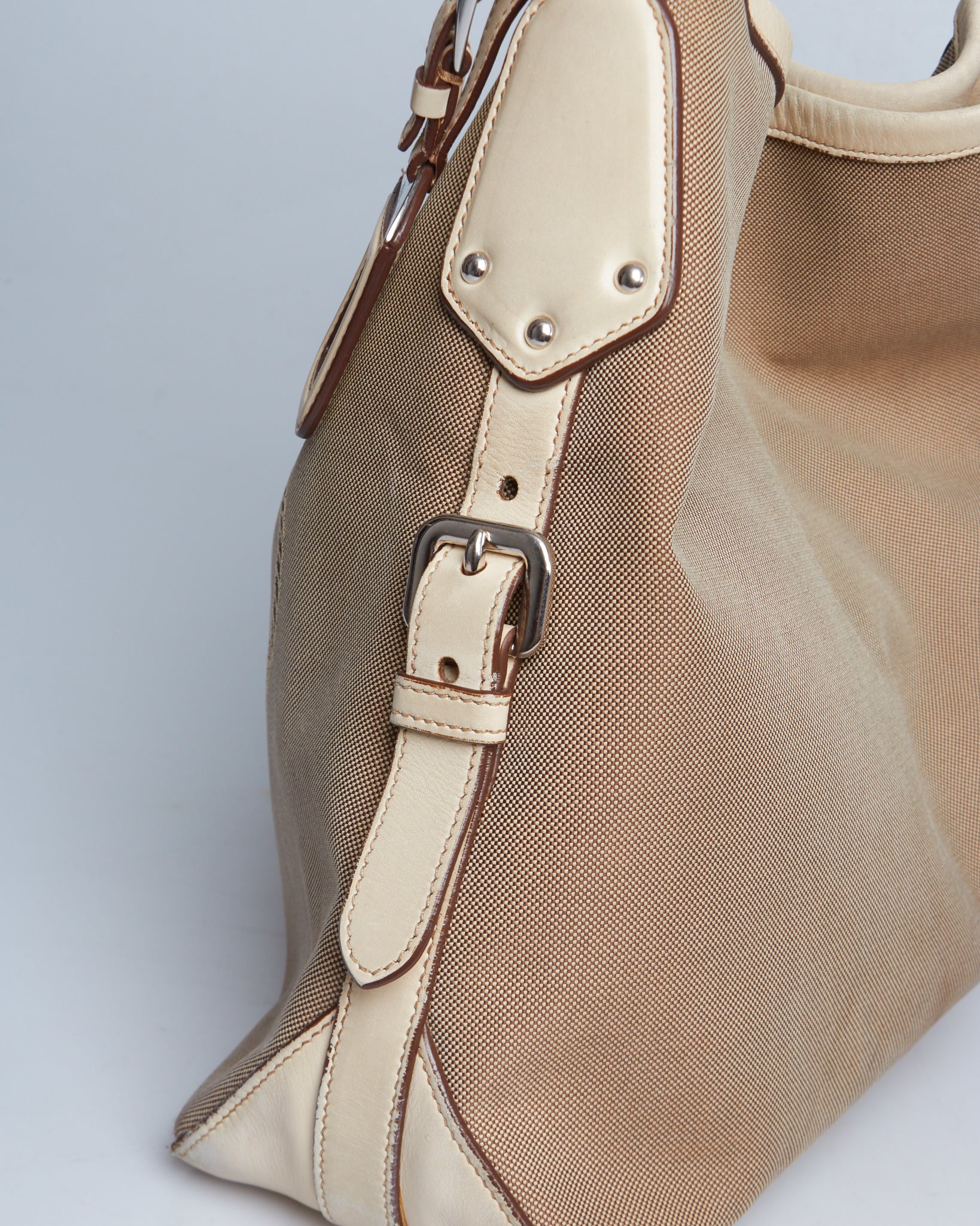 Prada Canapa Shoulder Bag