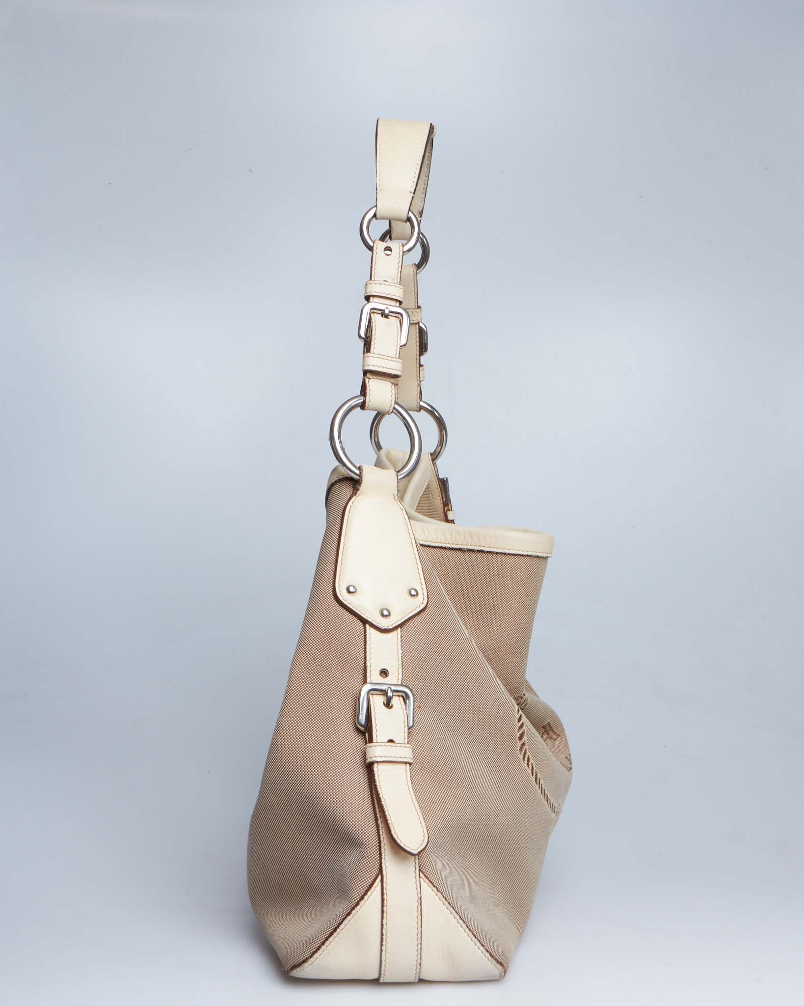 Prada Canapa Shoulder Bag