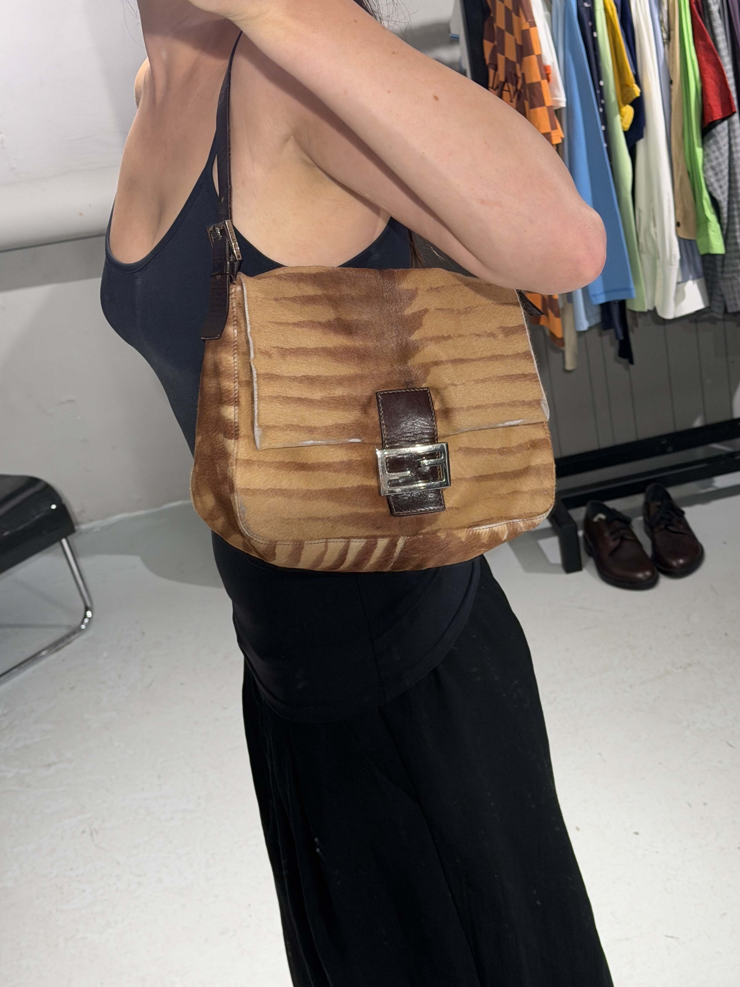 Fendi Ponyhair Mamma Baguette