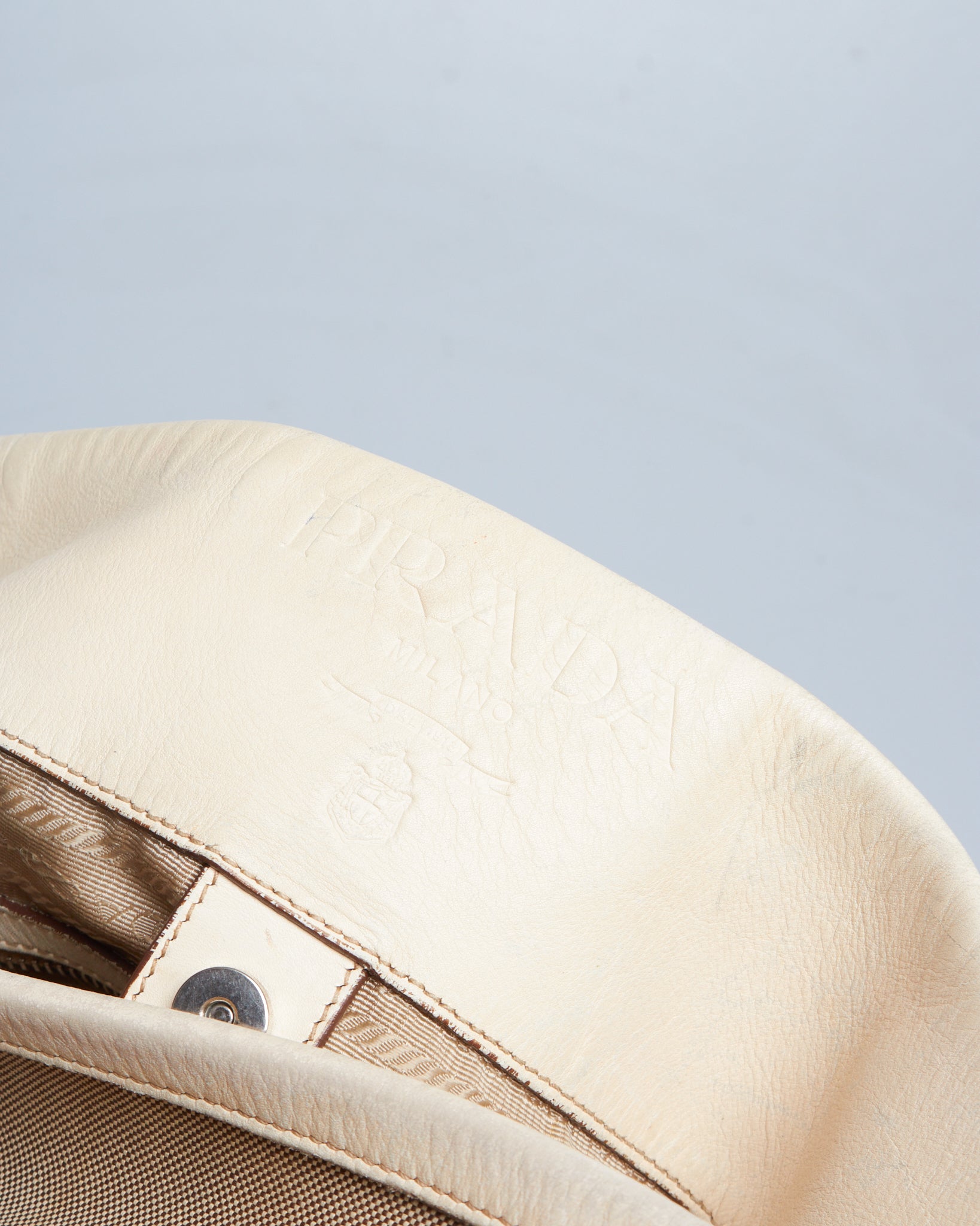 Prada Canapa Shoulder Bag