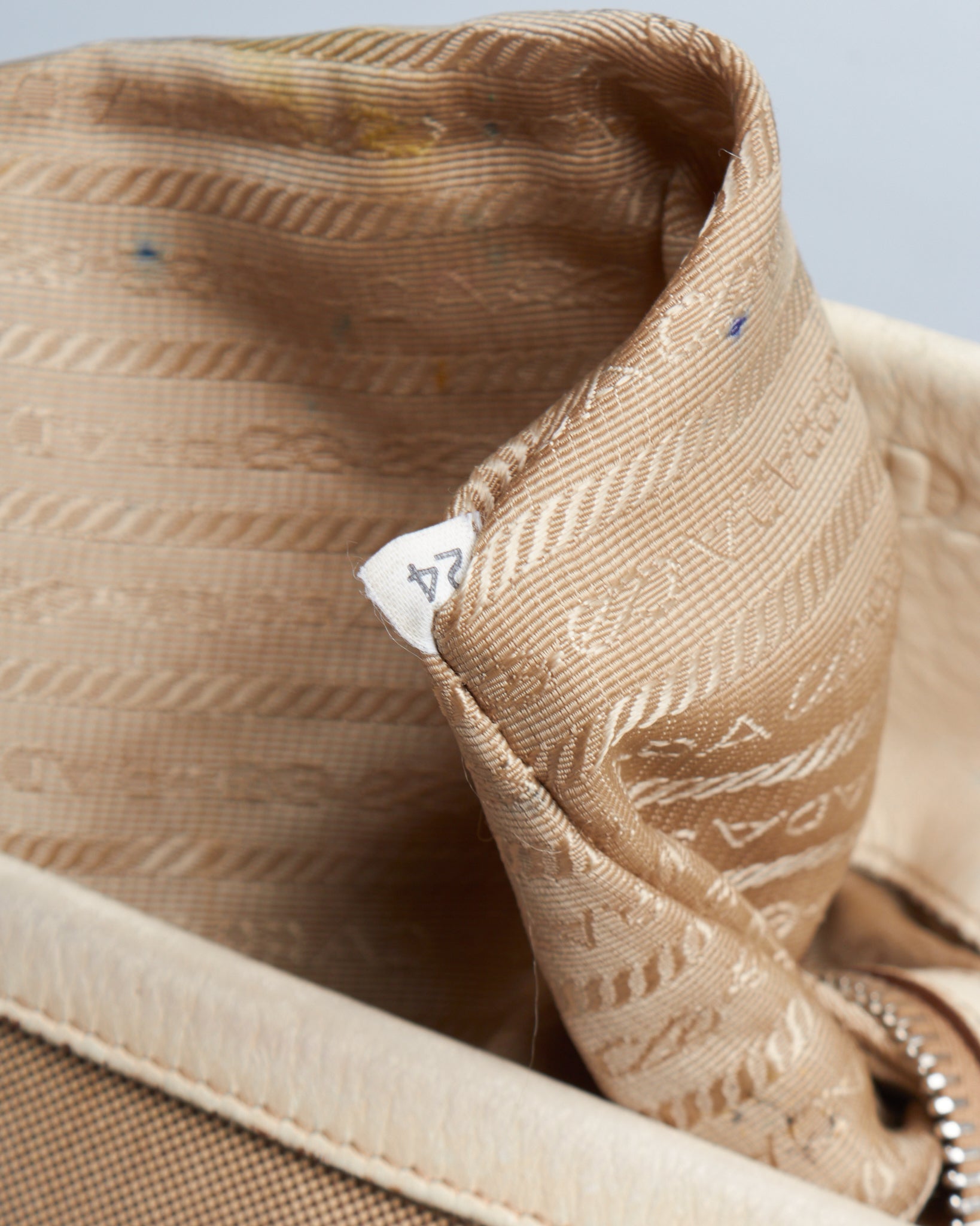 Prada Canapa Shoulder Bag