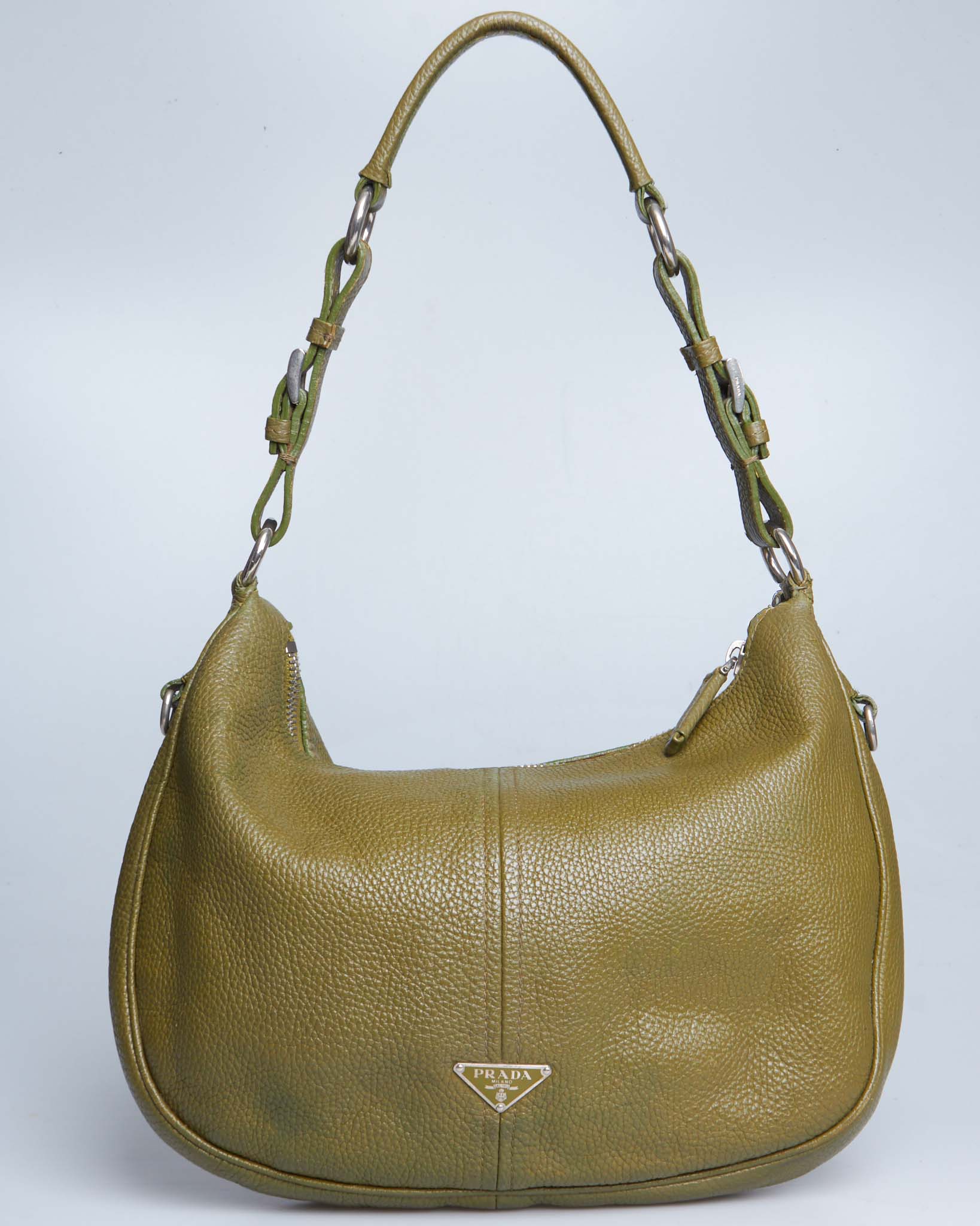 Prada Vitello Daino Hobo Bag