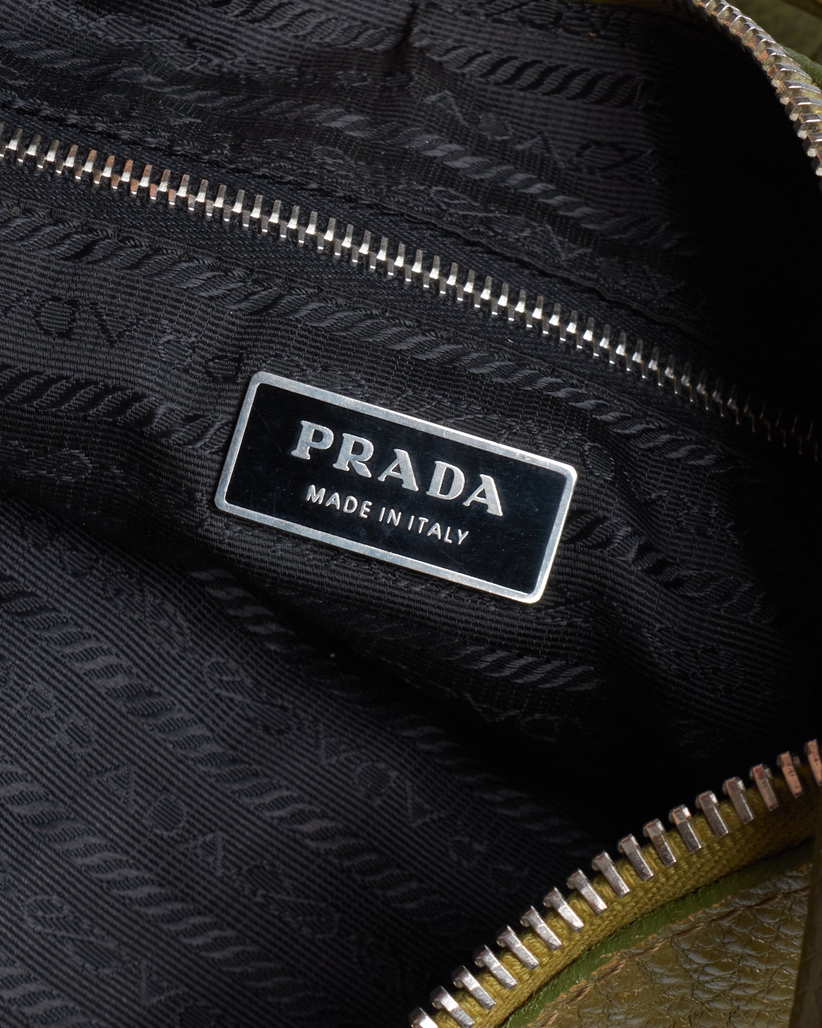 Prada Vitello Daino Hobo Bag