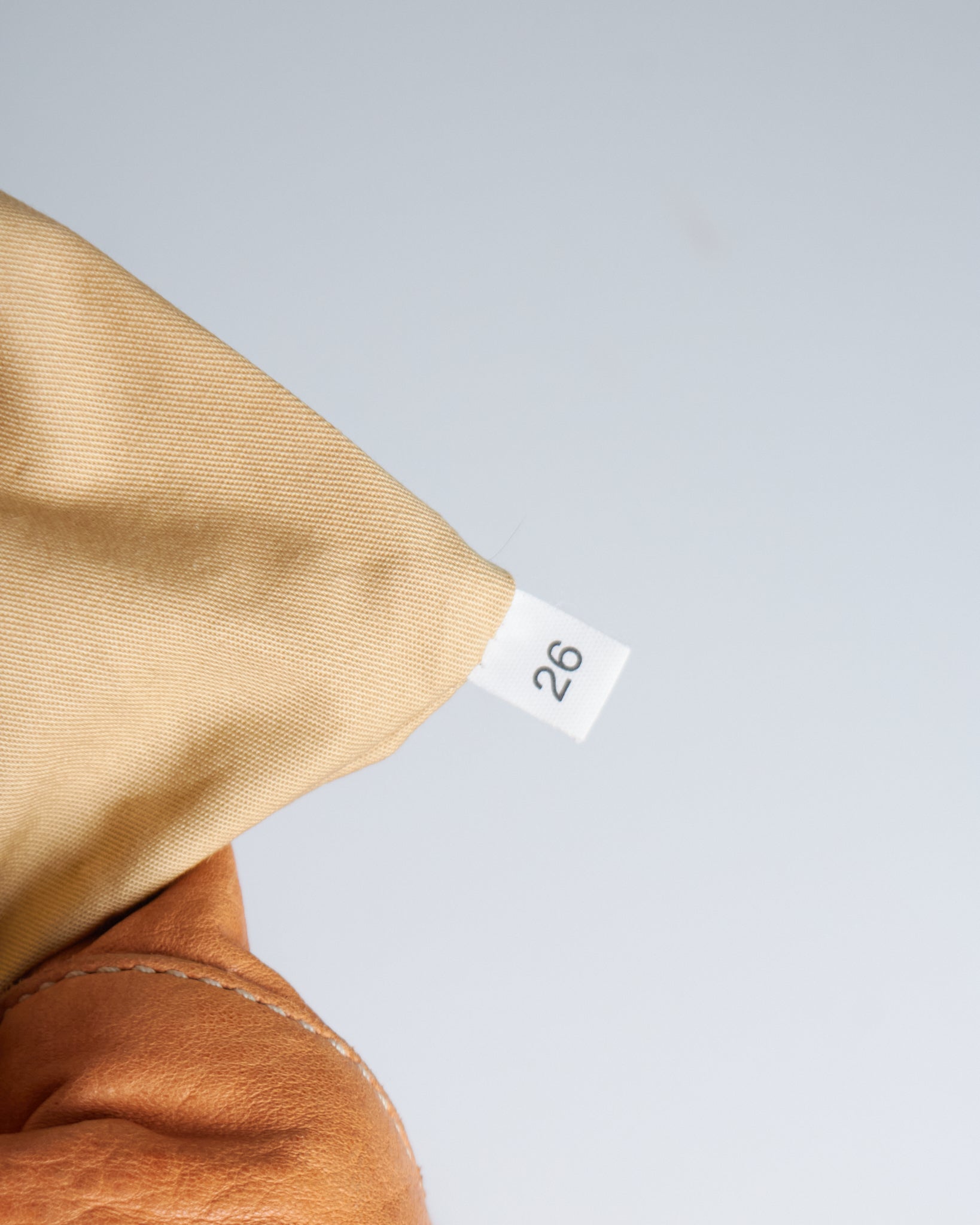 Miu Miu Leather Bamboo Handle Bag