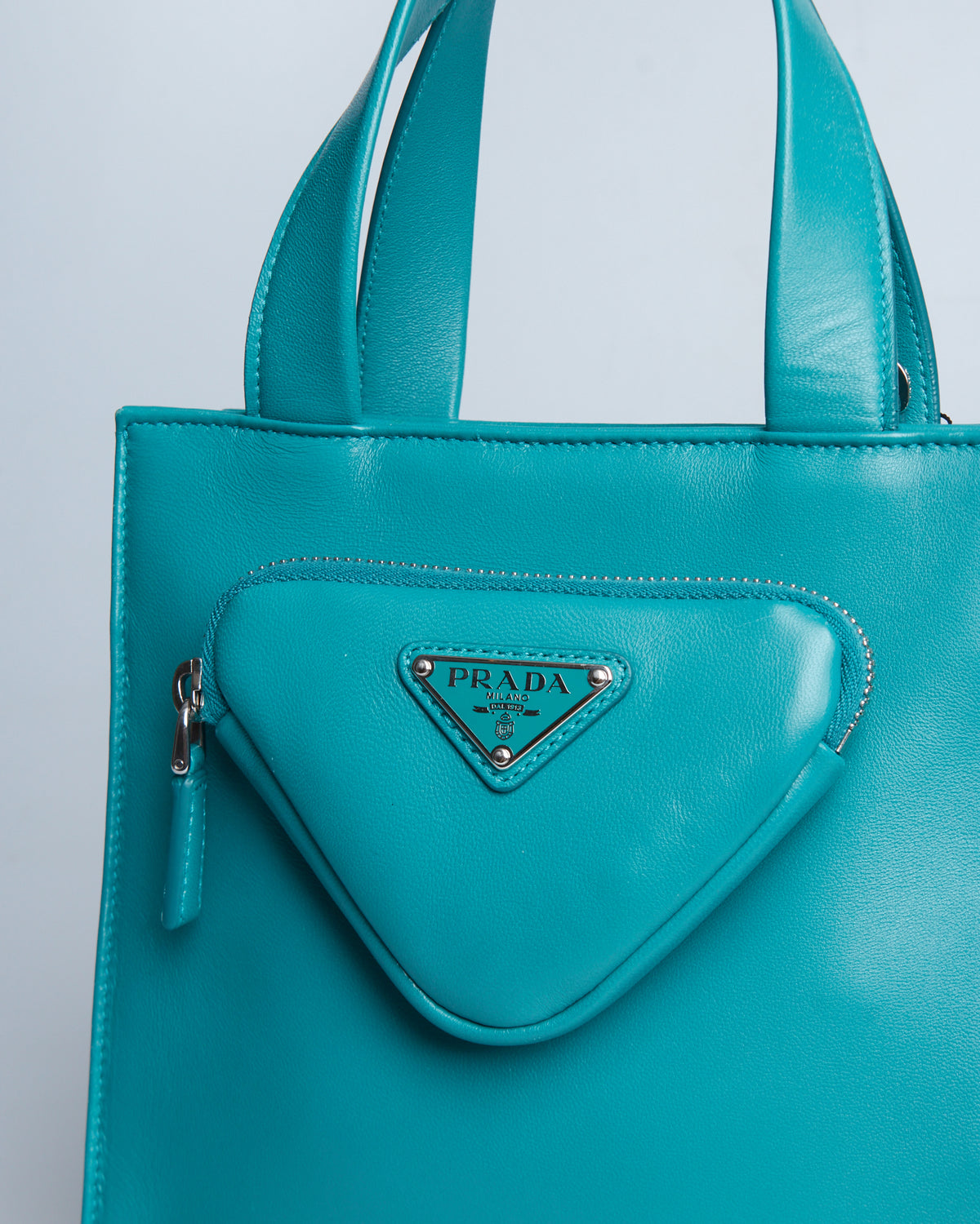 Prada Nappa Bomber Leather Handbag