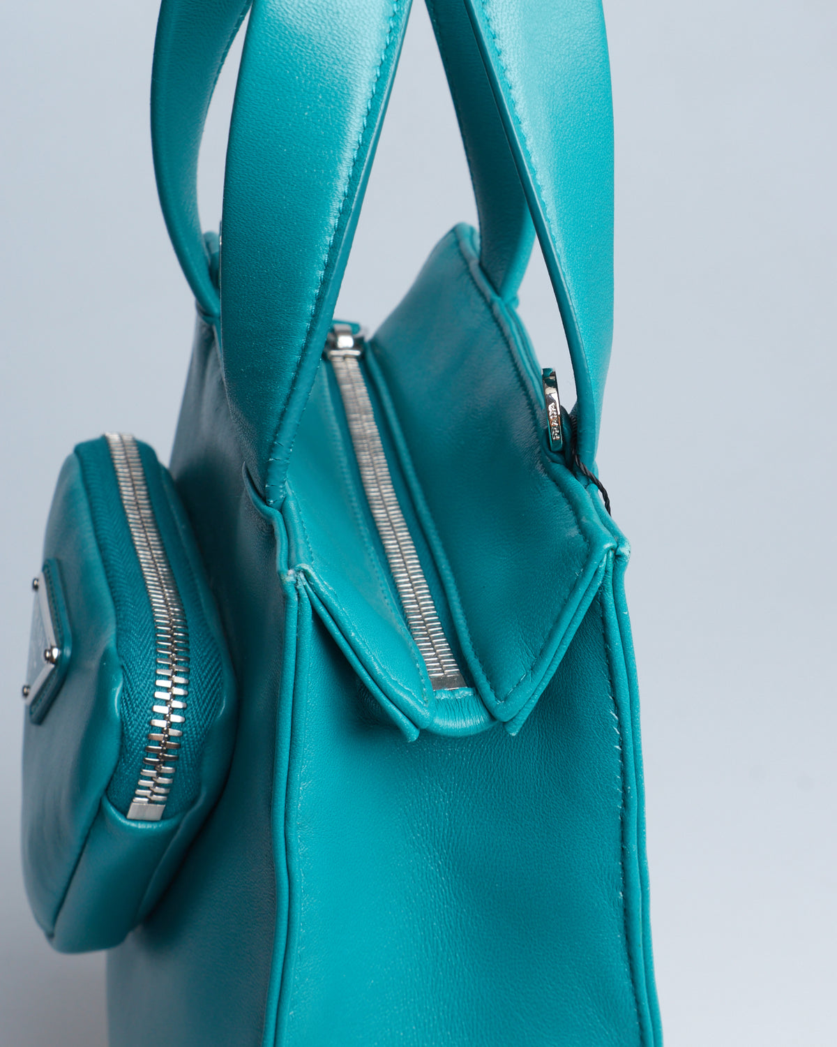 Prada Nappa Bomber Leather Handbag