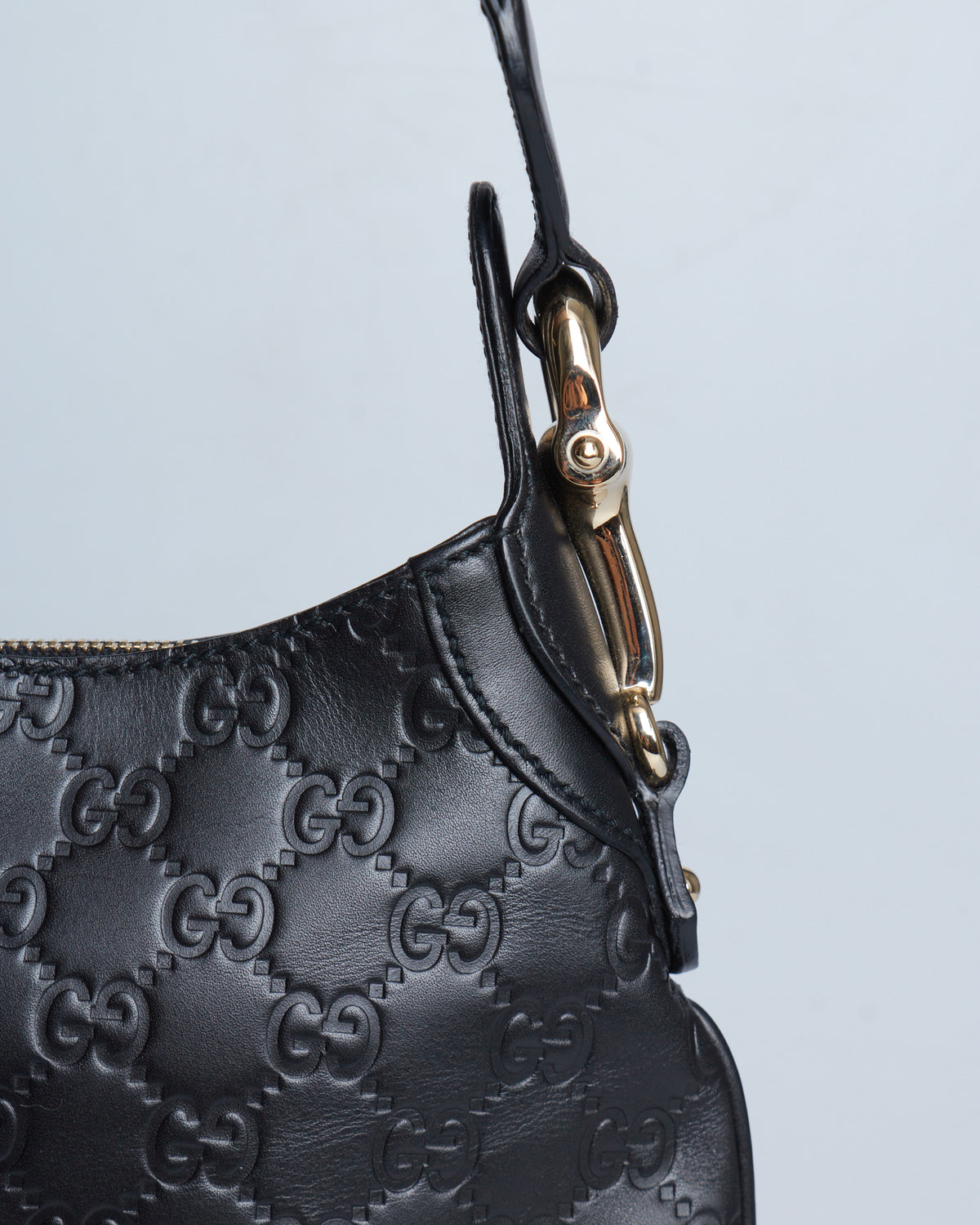 Gucci Guccissima Horsebit Creole Mini Hobo