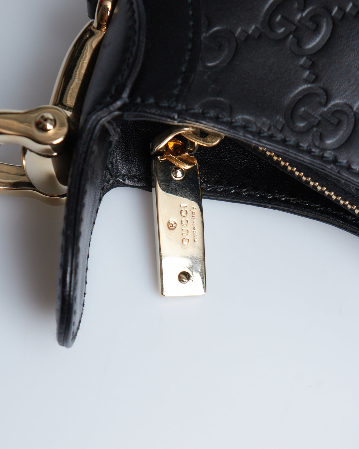 Gucci Guccissima Horsebit Creole Mini Hobo