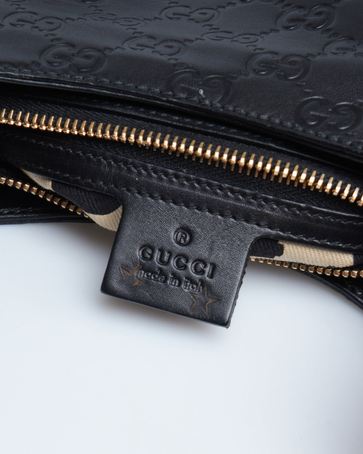 Gucci Guccissima Horsebit Creole Mini Hobo