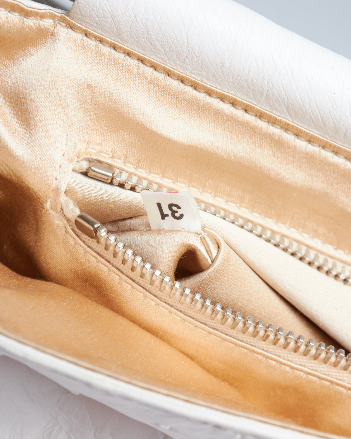 Prada Ostrich Vitello Daino Shoulder Bag