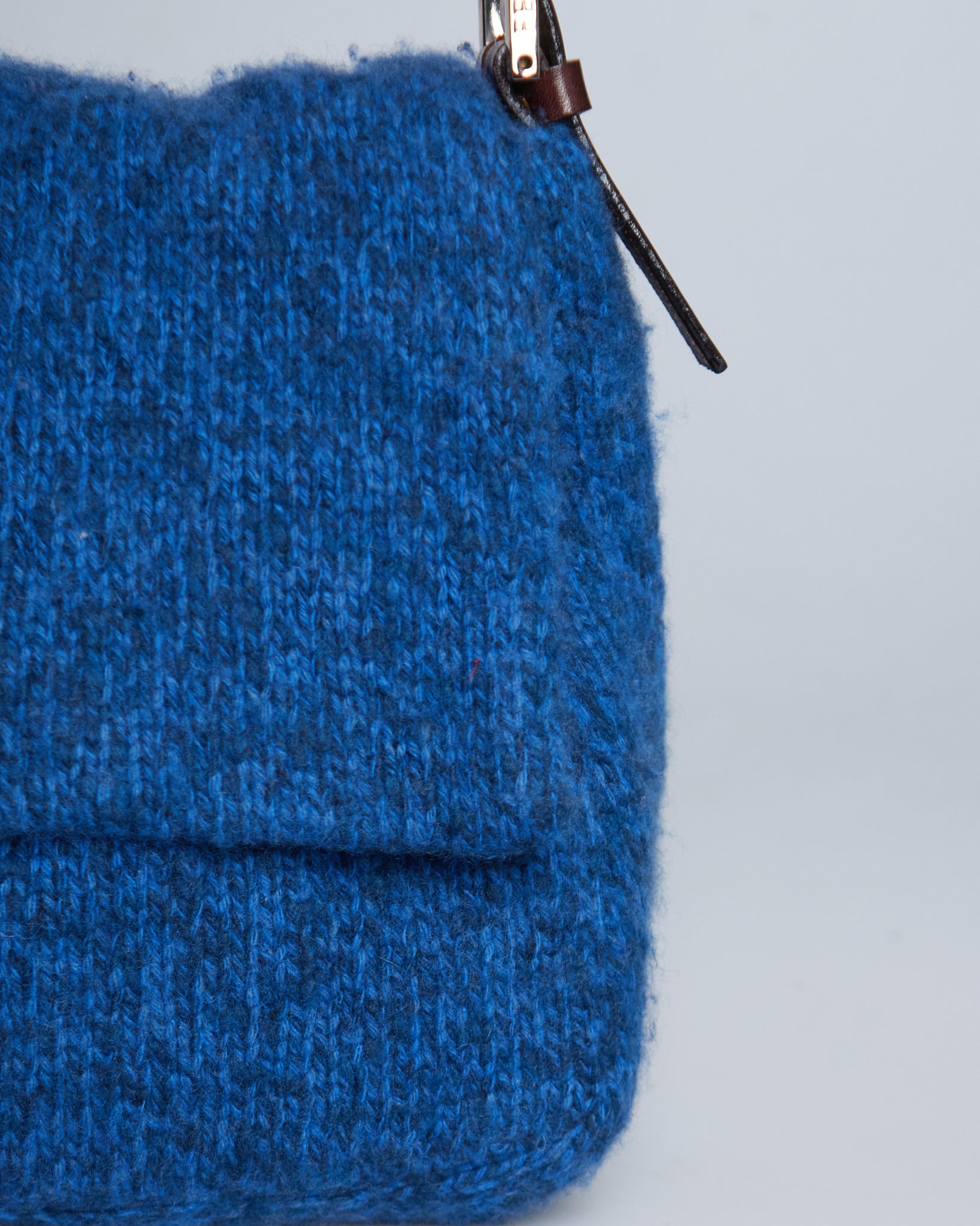 Fendi Mamma Baguette Knit Bag