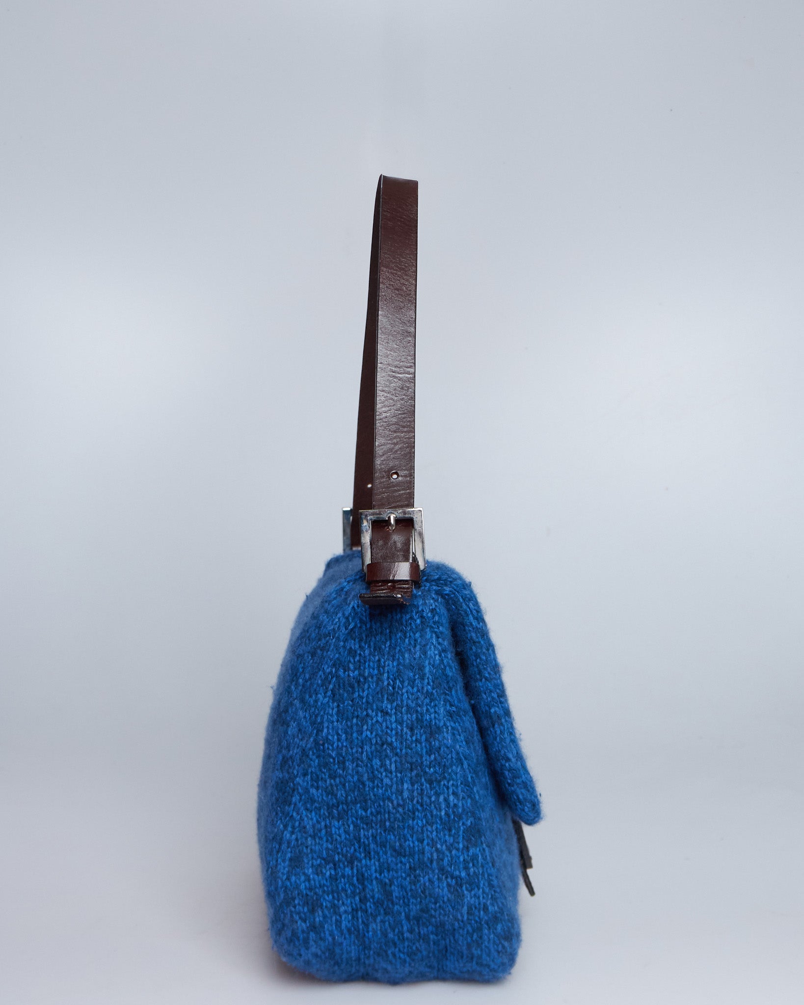 Fendi Mamma Baguette Knit Bag