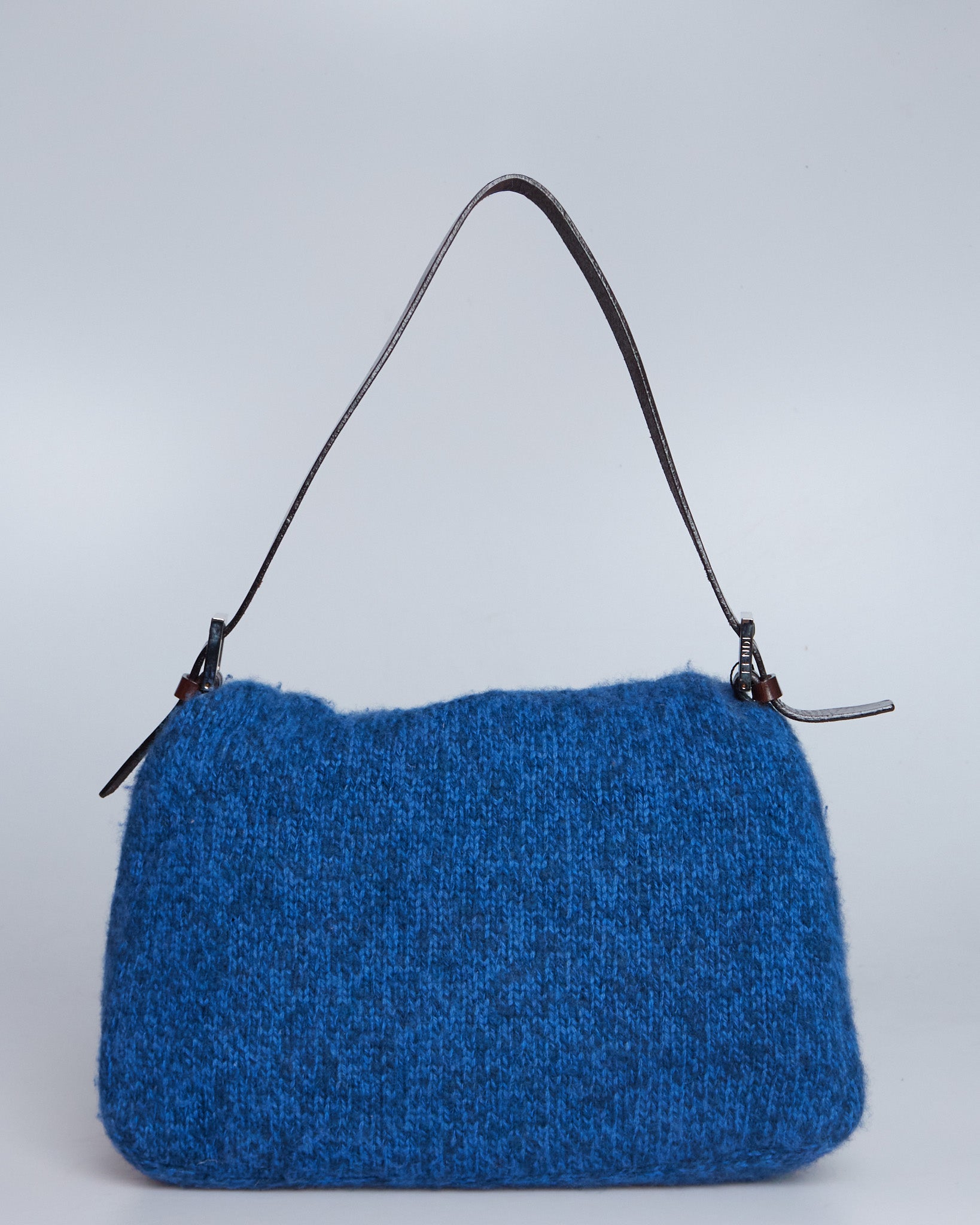 Fendi Mamma Baguette Knit Bag