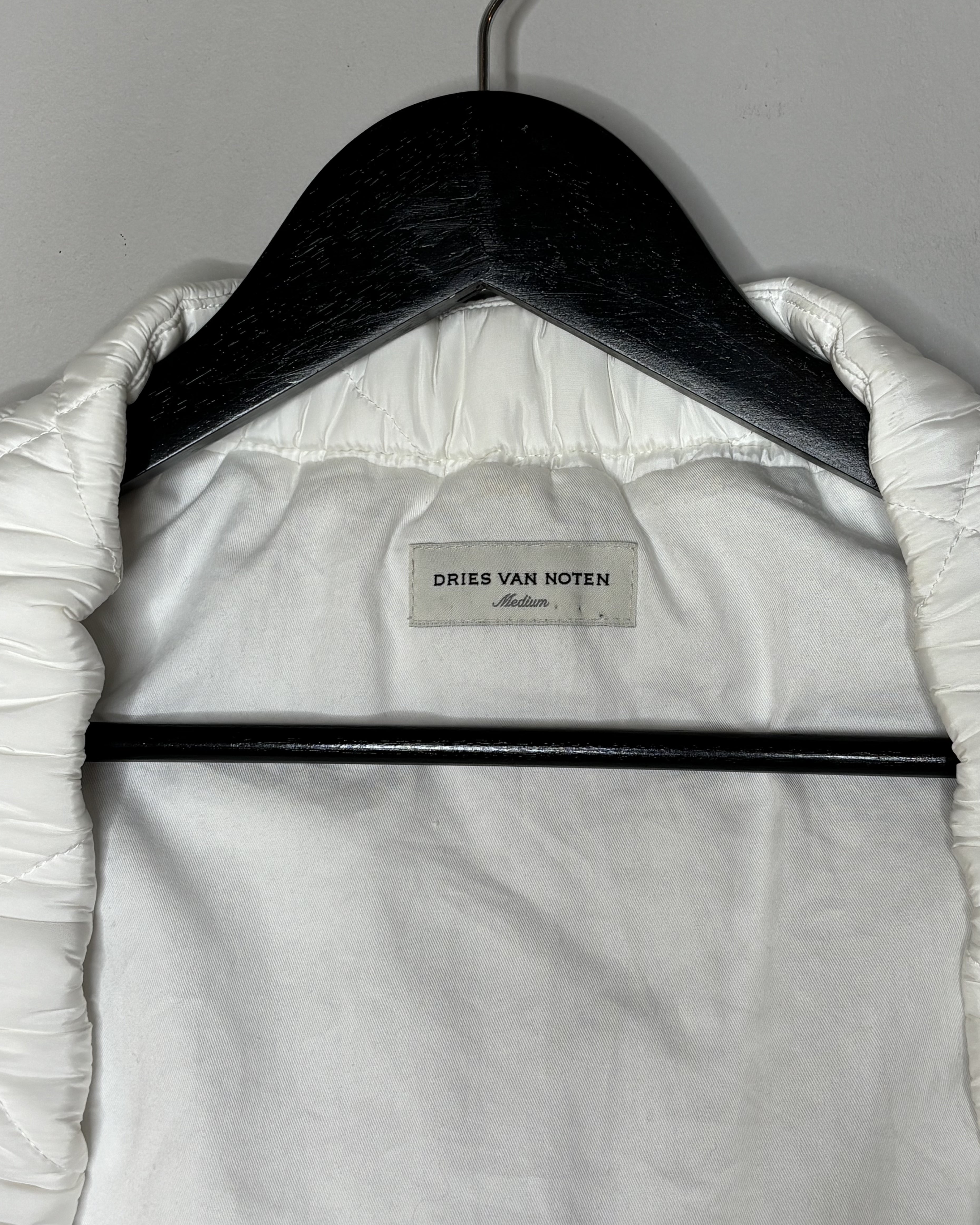 Dries Van Noten F/W 2022 White Bolero
