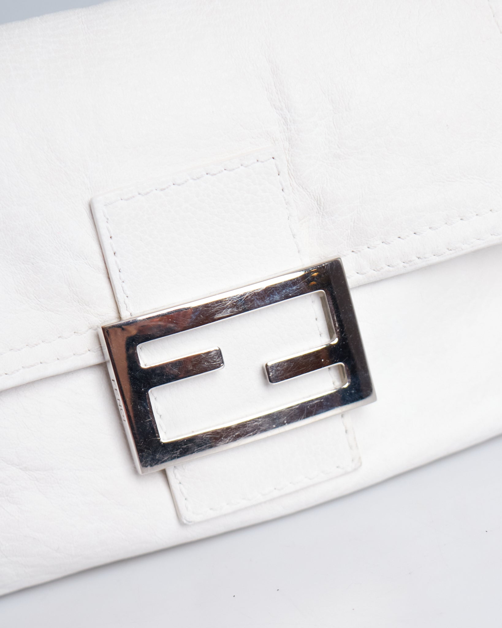 Fendi Baguette Leather Bag Mini