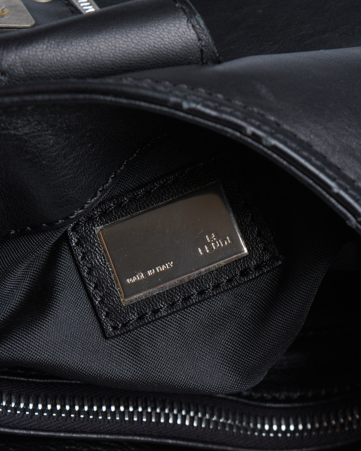 Fendi Leather Mamma Baguette